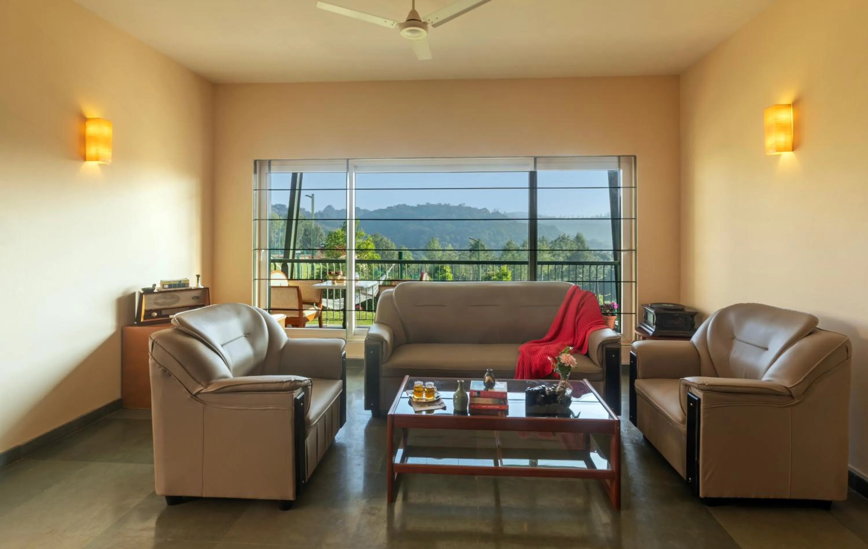 Seating area in Solitude by Nature Resorts and Stays