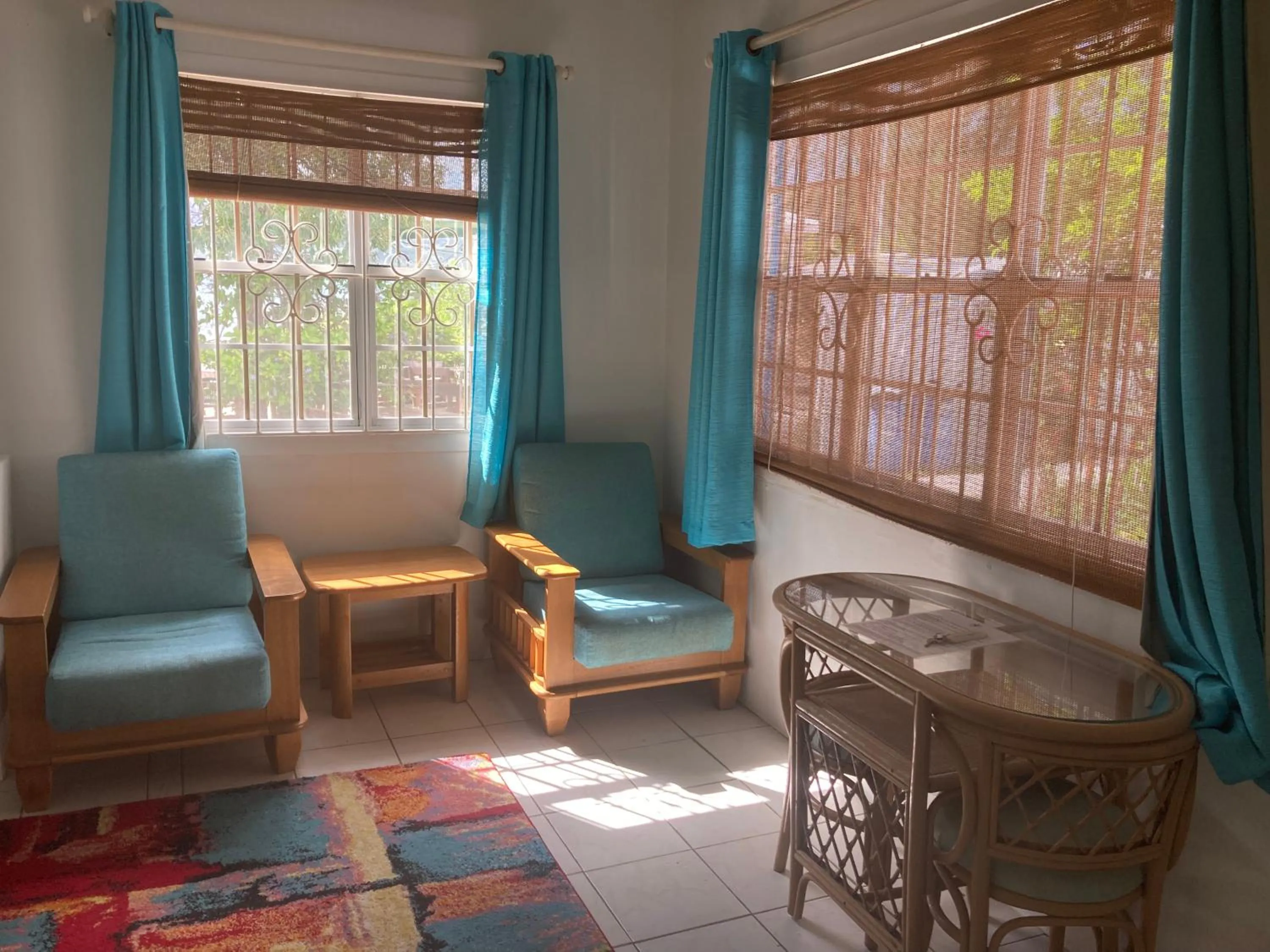 Living room in The Lodge - Antigua