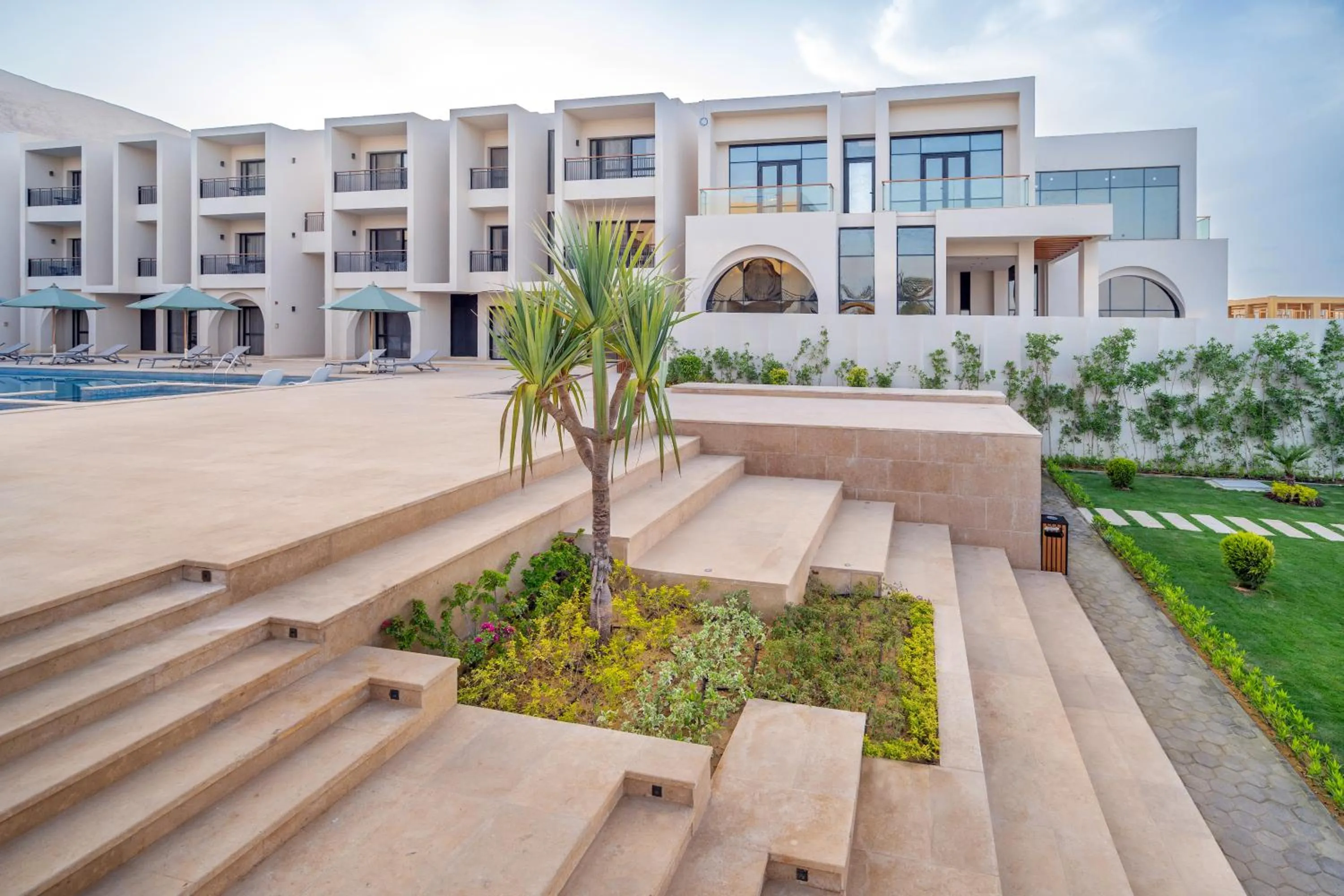 Property building in Al Masa Hotel El Sokhna