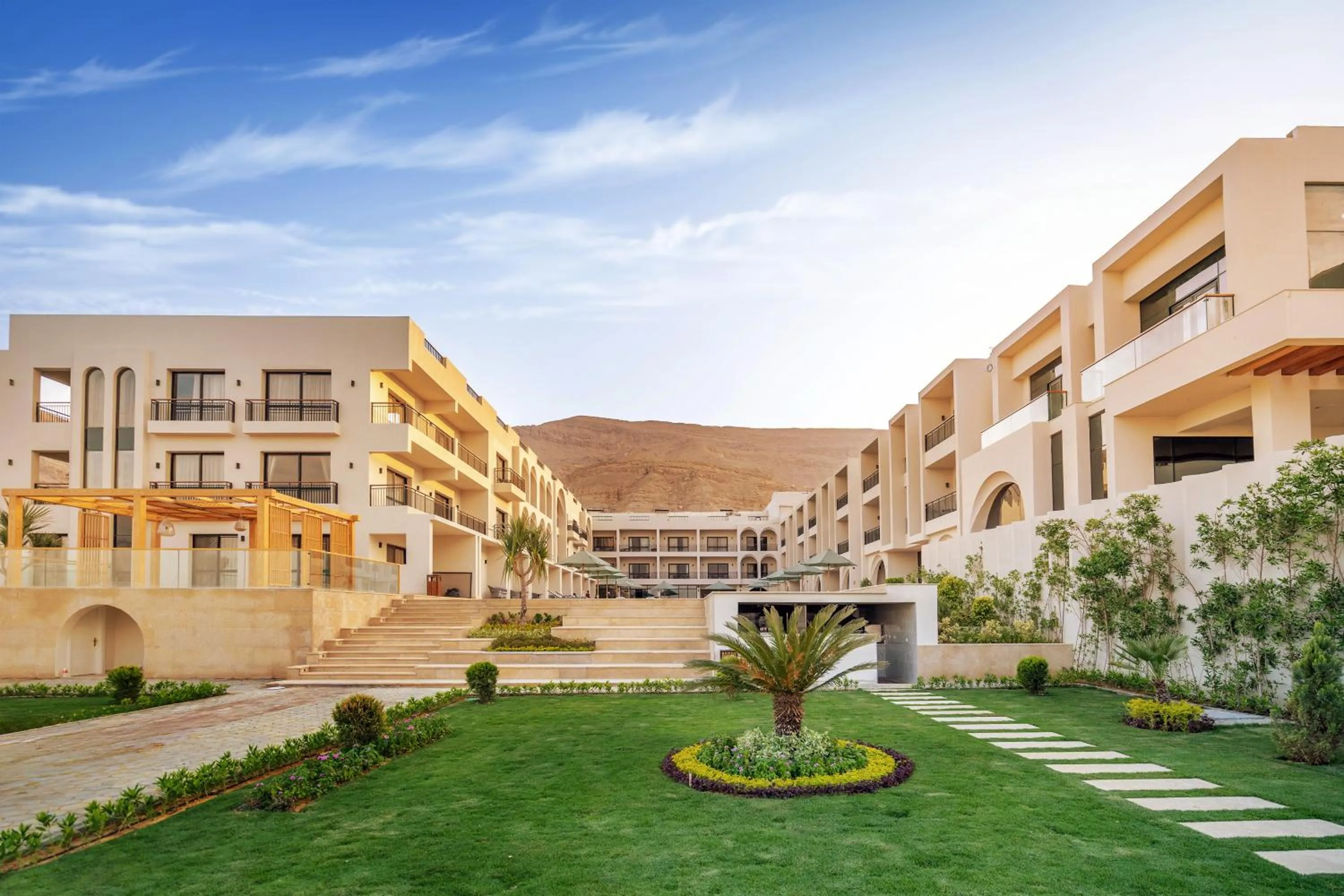 Property building in Al Masa Hotel El Sokhna