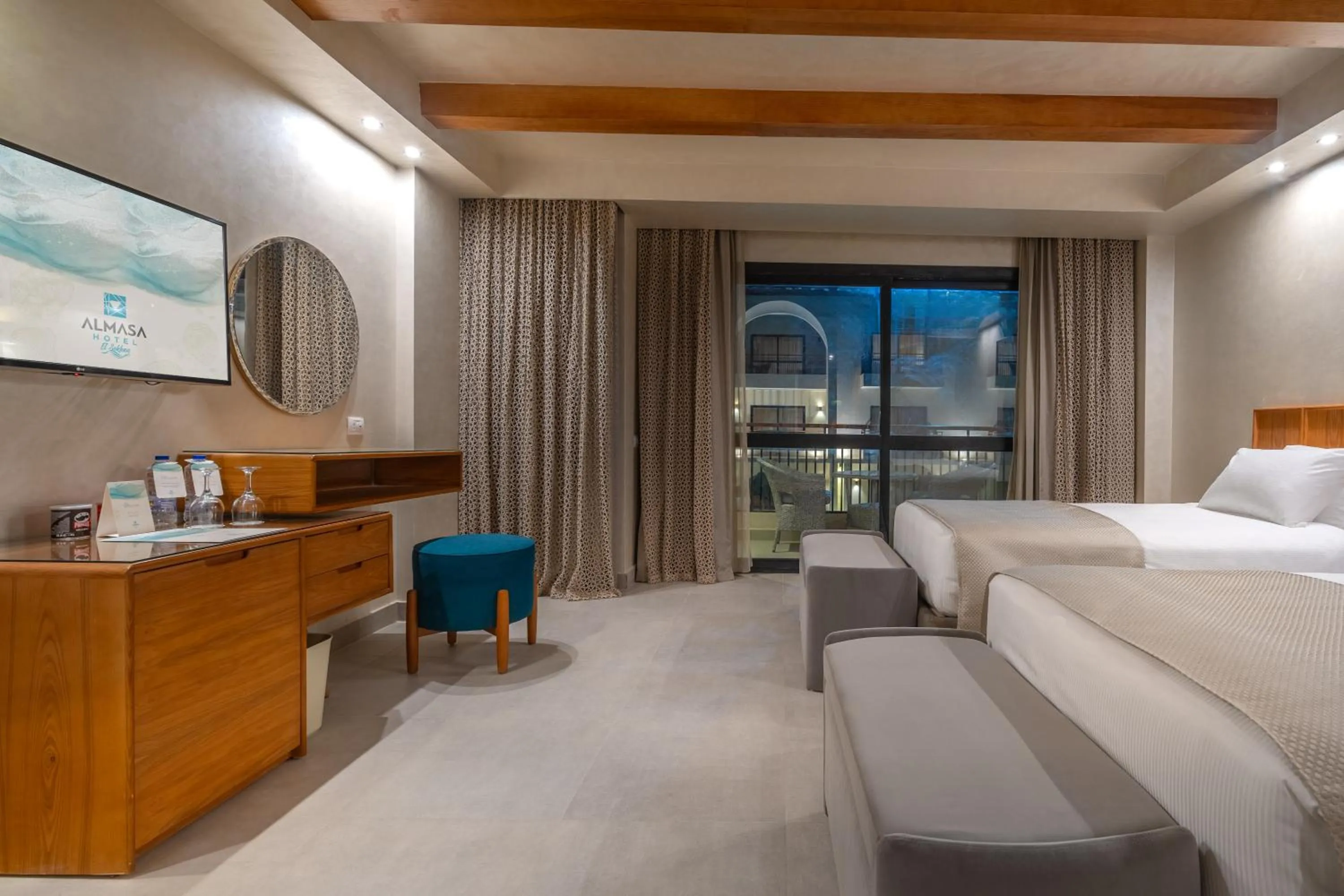 Bedroom, Bed in Al Masa Hotel El Sokhna