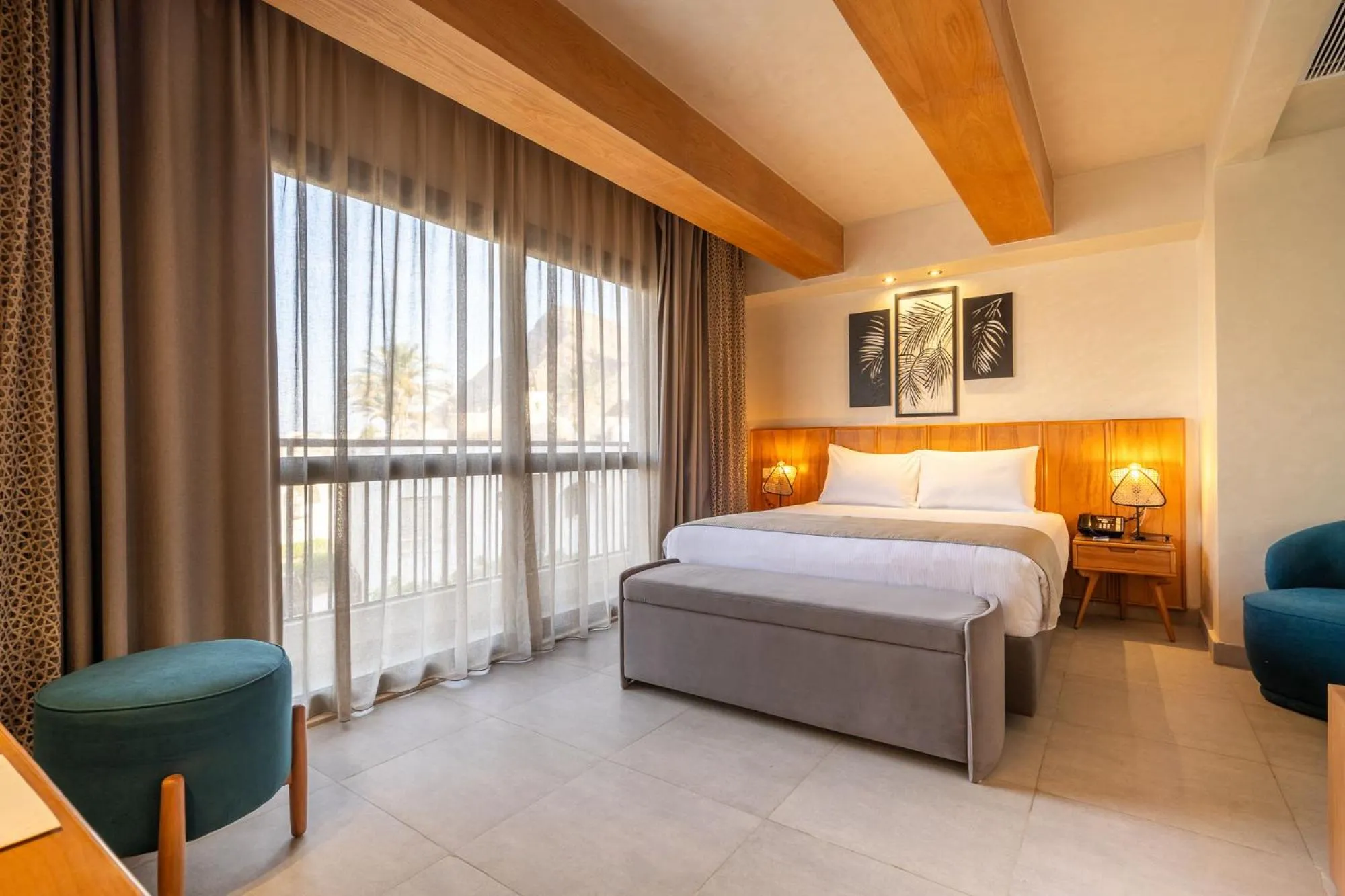 Bed in Al Masa Hotel El Sokhna