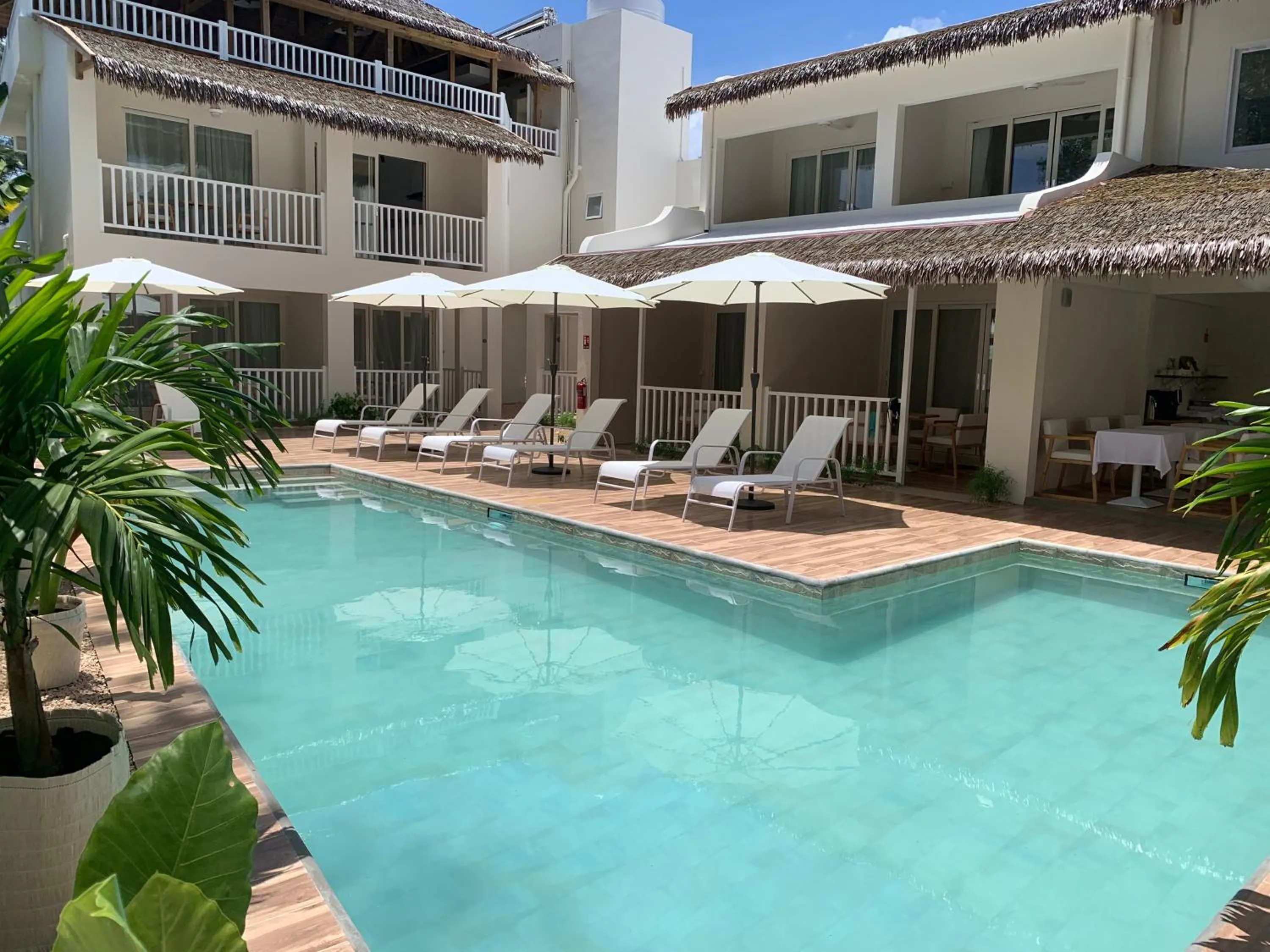 Property building in Le Clos des Bains Mauritius