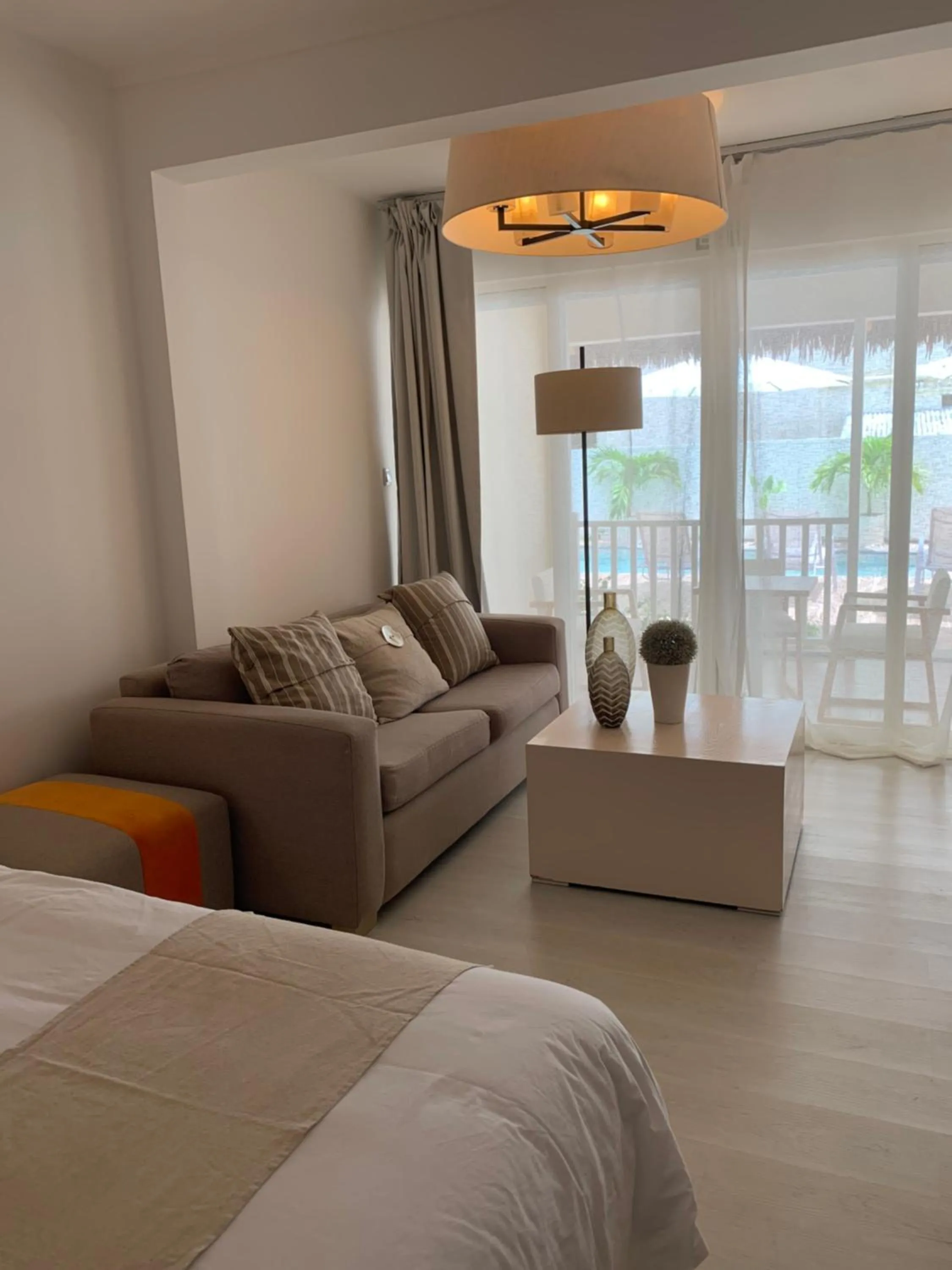 Seating area, Bed in Le Clos des Bains Mauritius