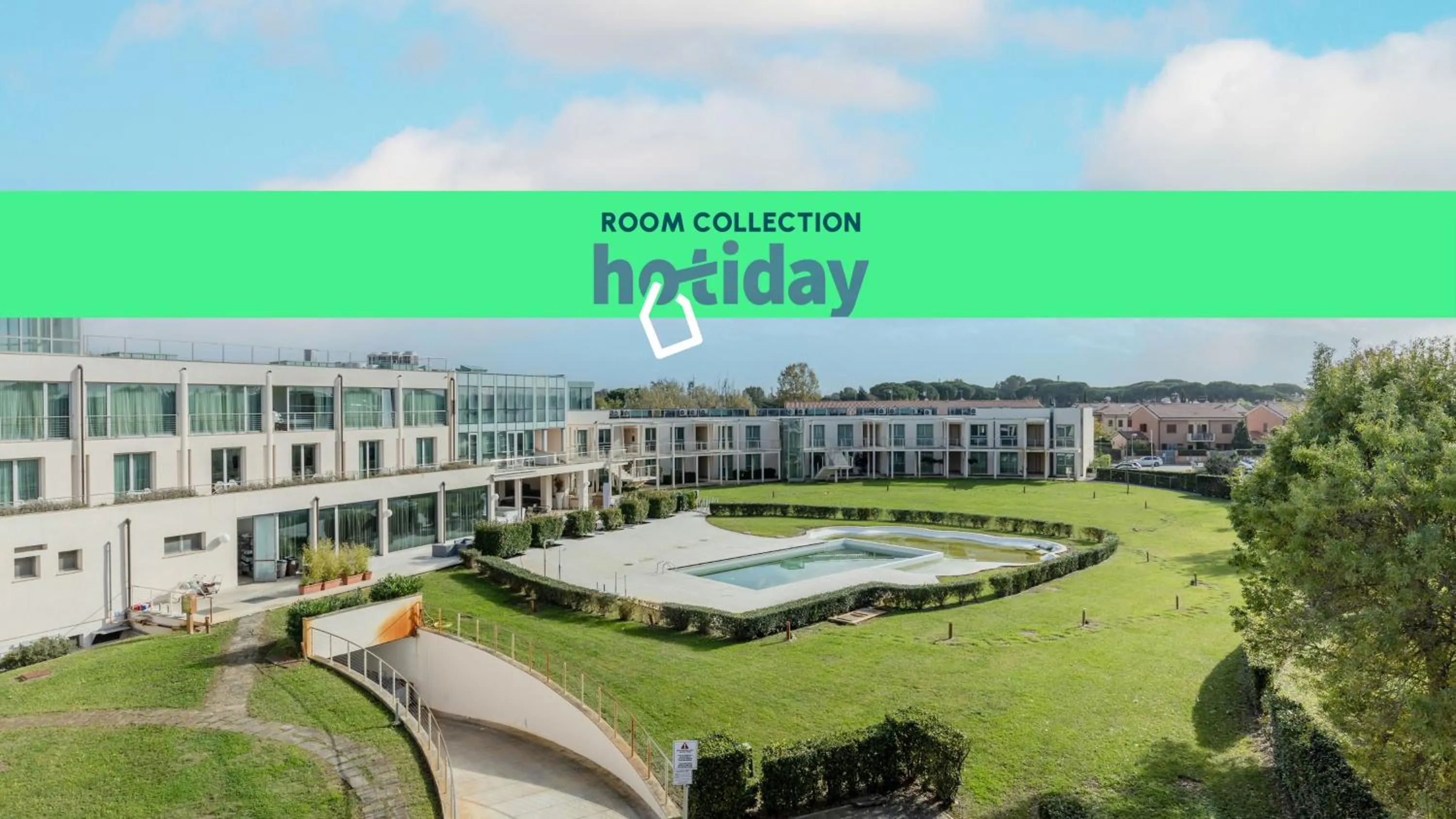 Text overlay in HOTIDAY Room Collection - Pisa