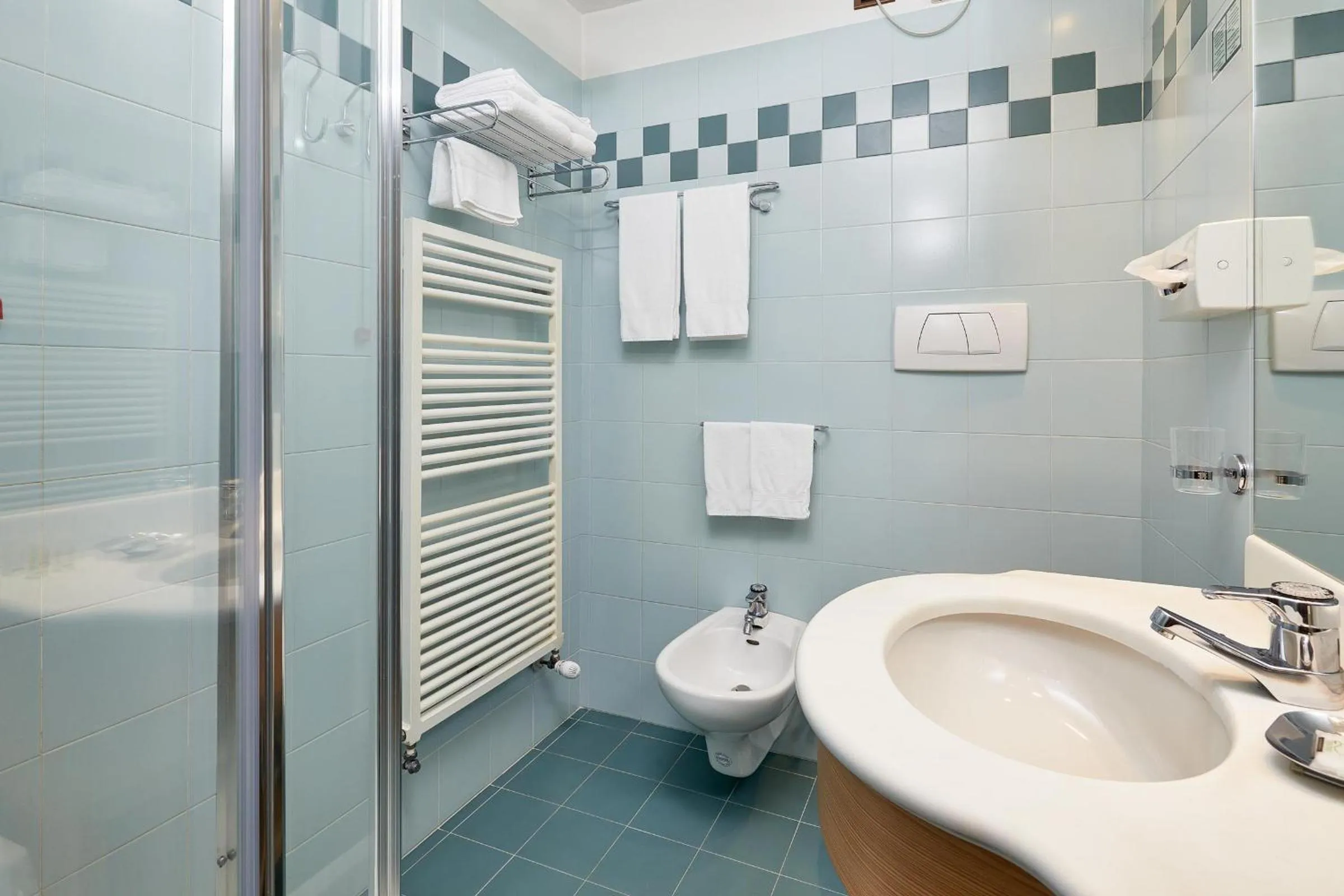 Shower in Hotel Garni dello Sportivo