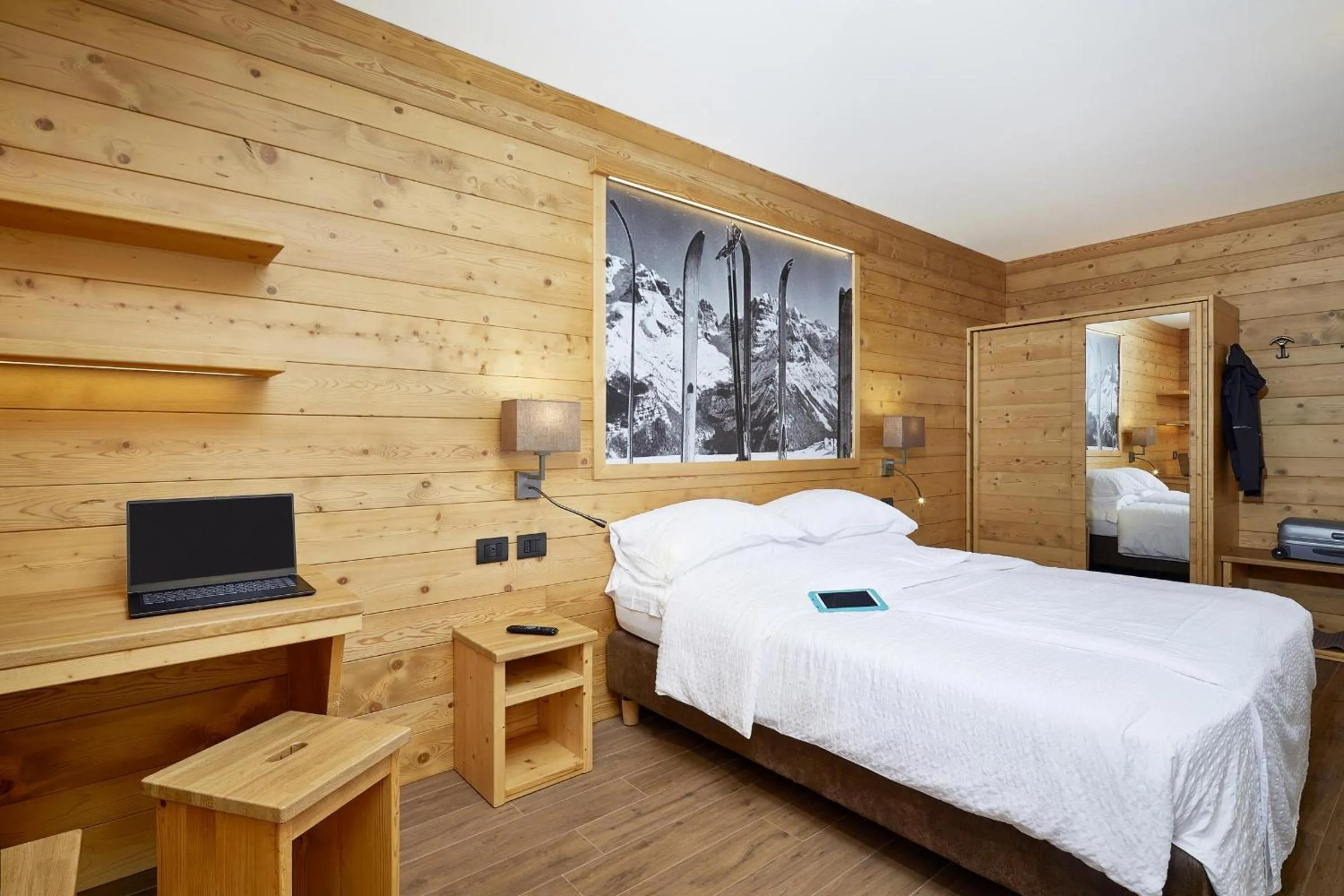 Bed in Hotel Garni dello Sportivo