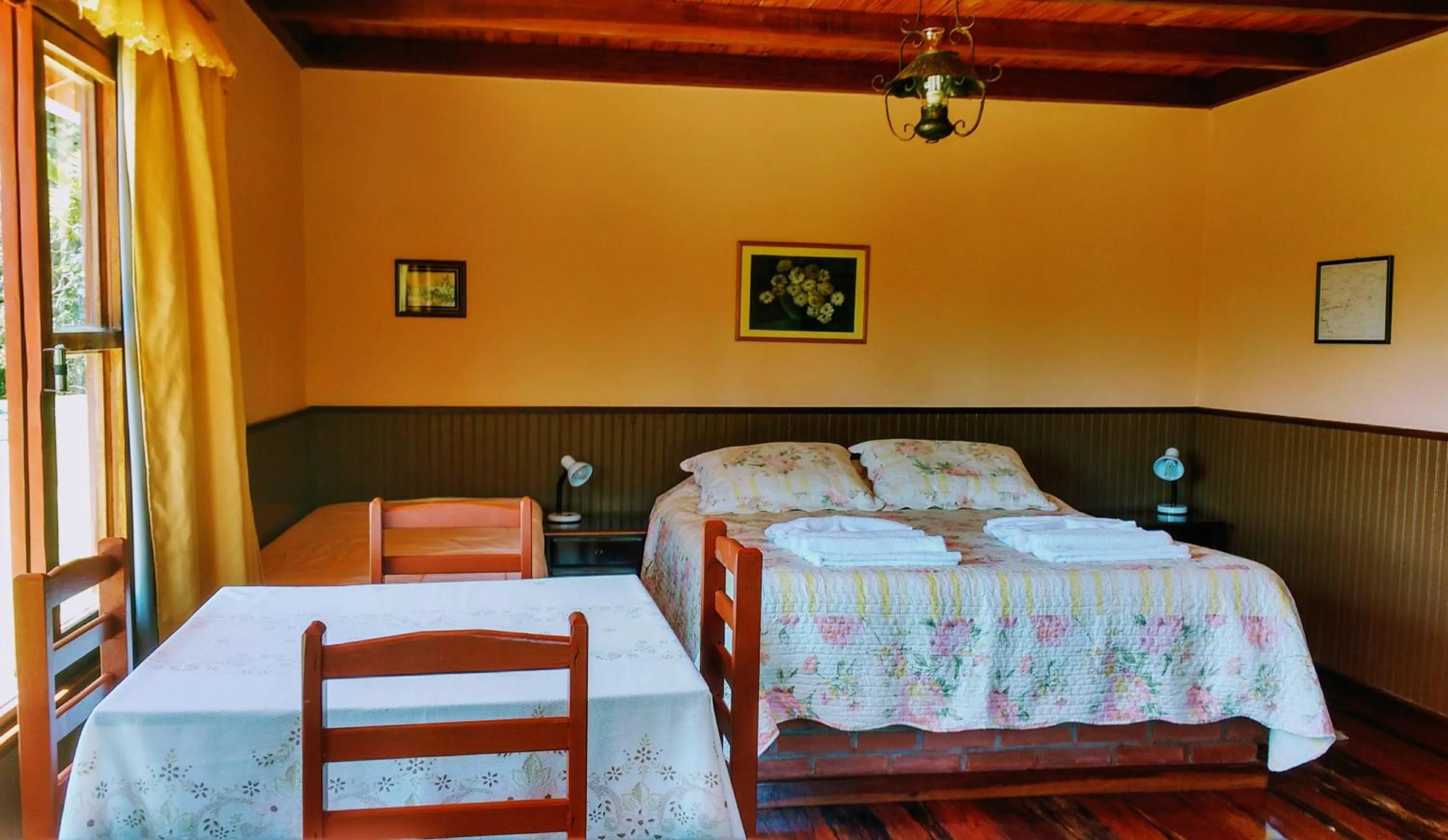 Bed in Pousada na Colina