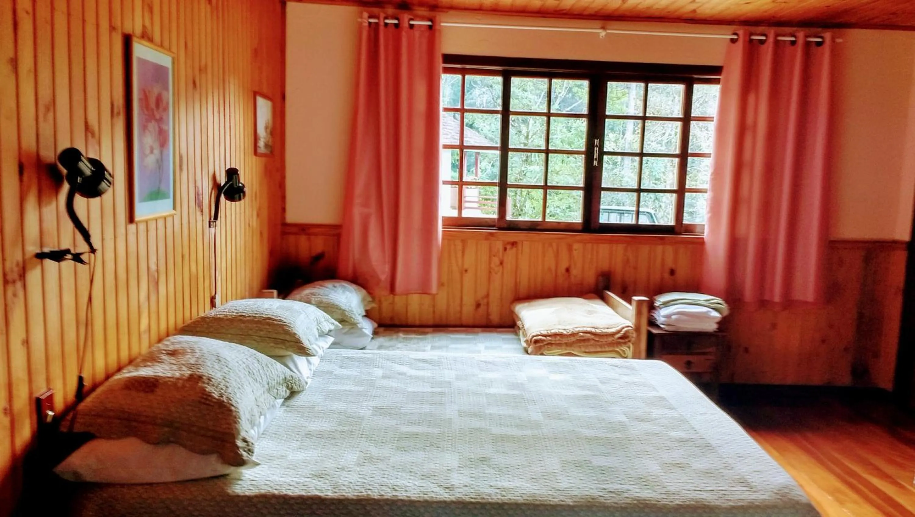 Bed in Pousada na Colina