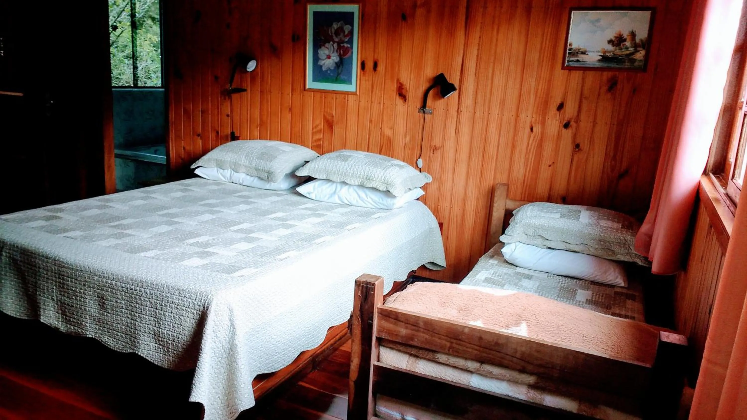 Bed in Pousada na Colina