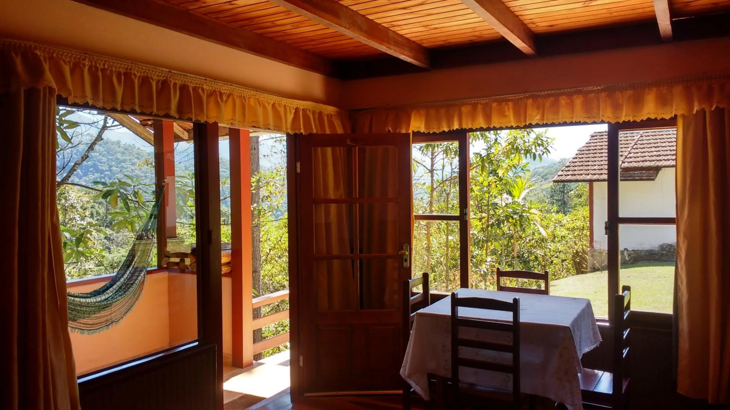 Balcony/Terrace in Pousada na Colina