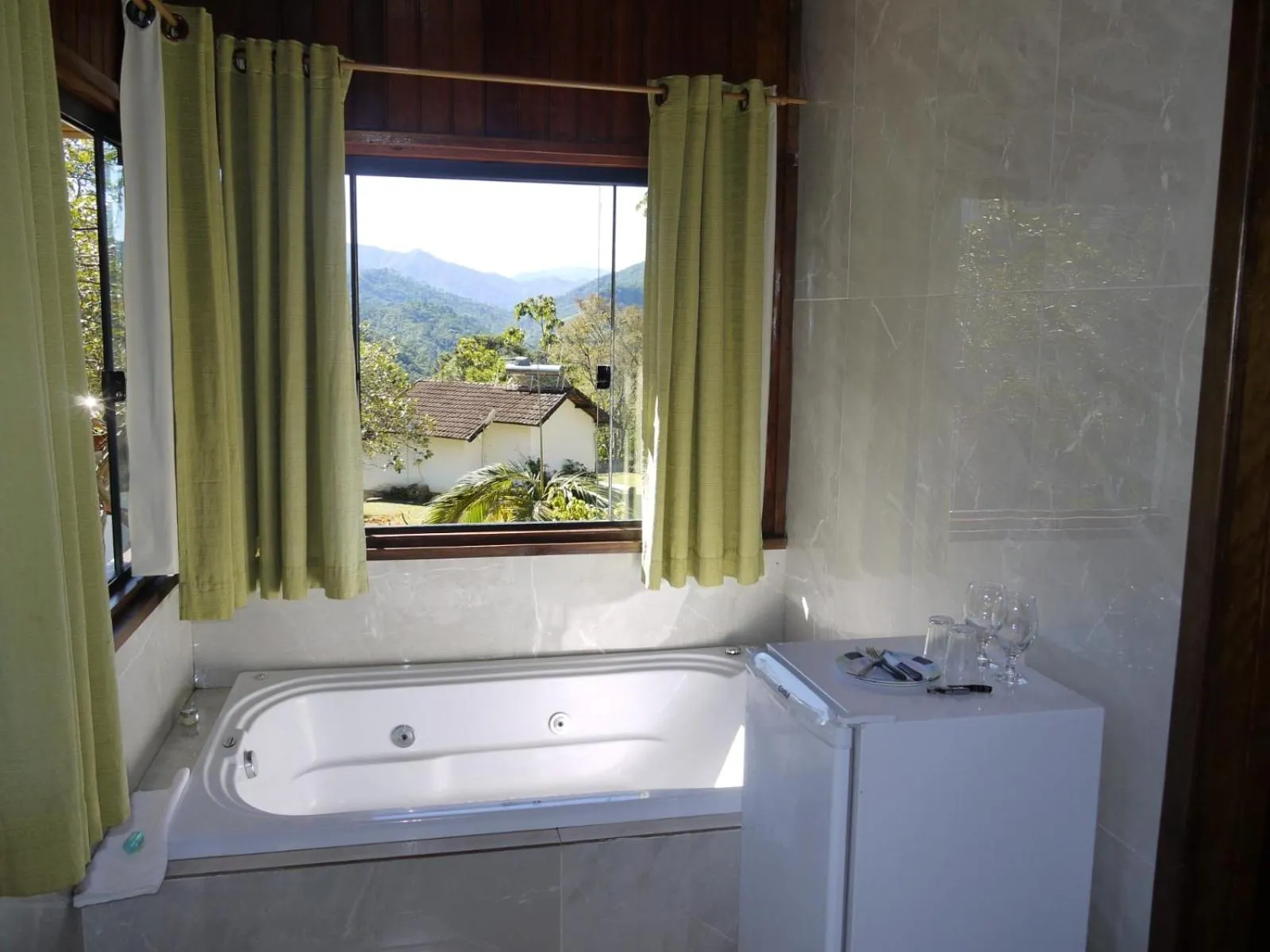 Bathroom in Pousada na Colina