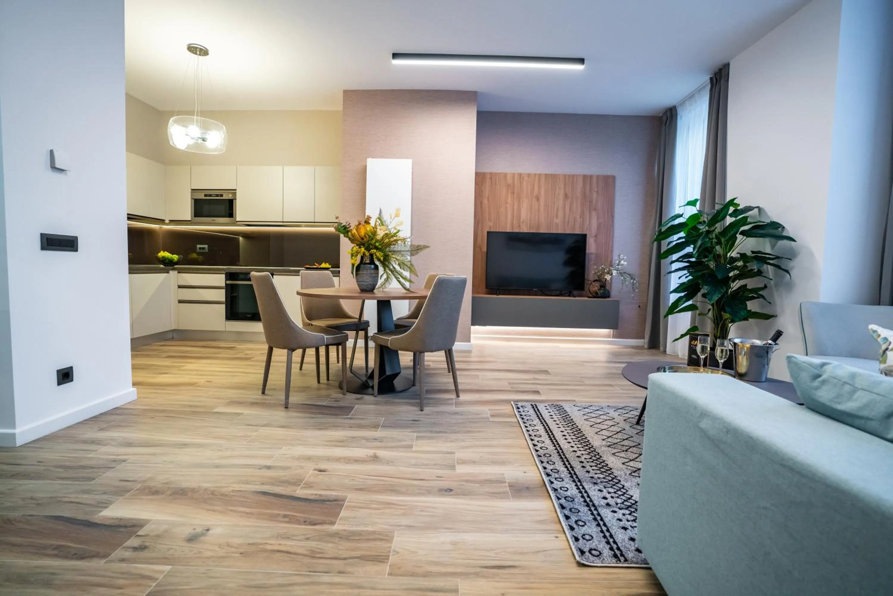 Living room in NOVOS ApartHotel