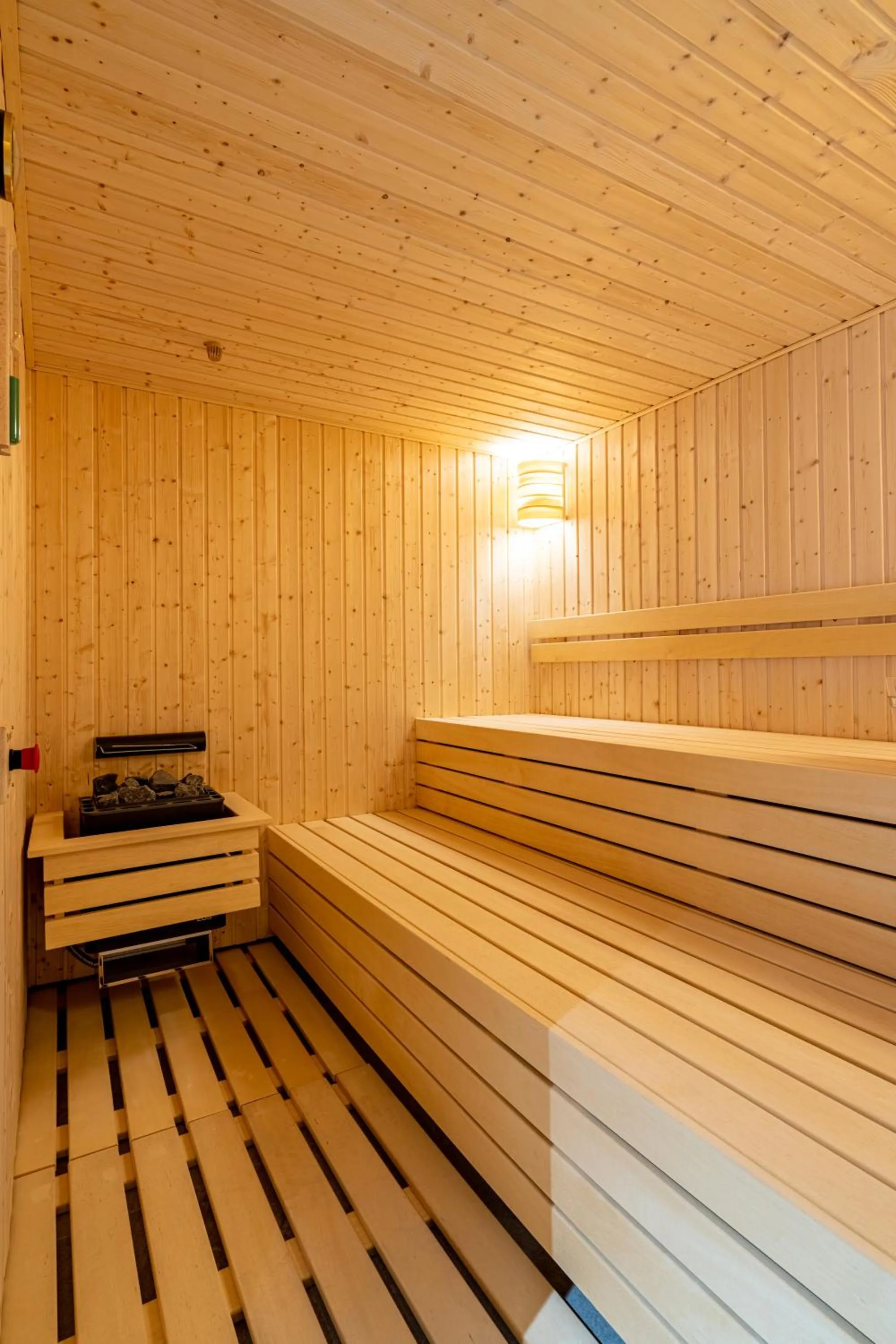 Sauna in NOVOS ApartHotel