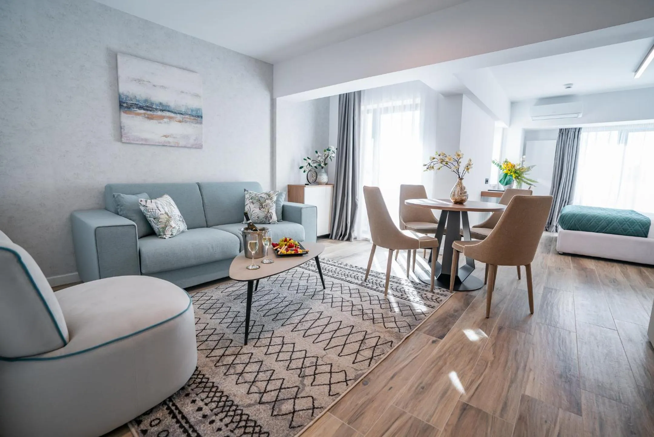 Living room in NOVOS ApartHotel