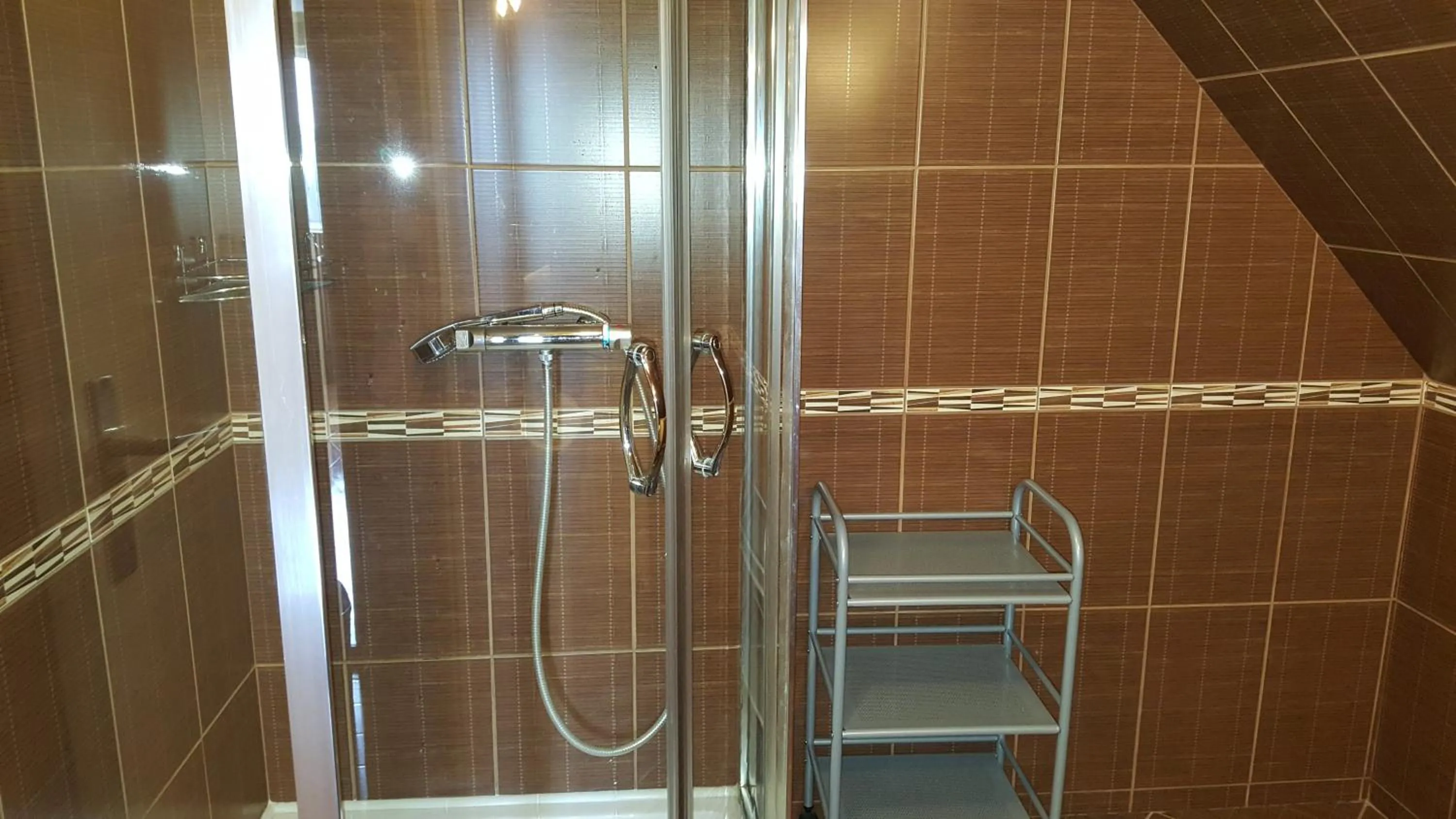 Bathroom in Kitti Panzió