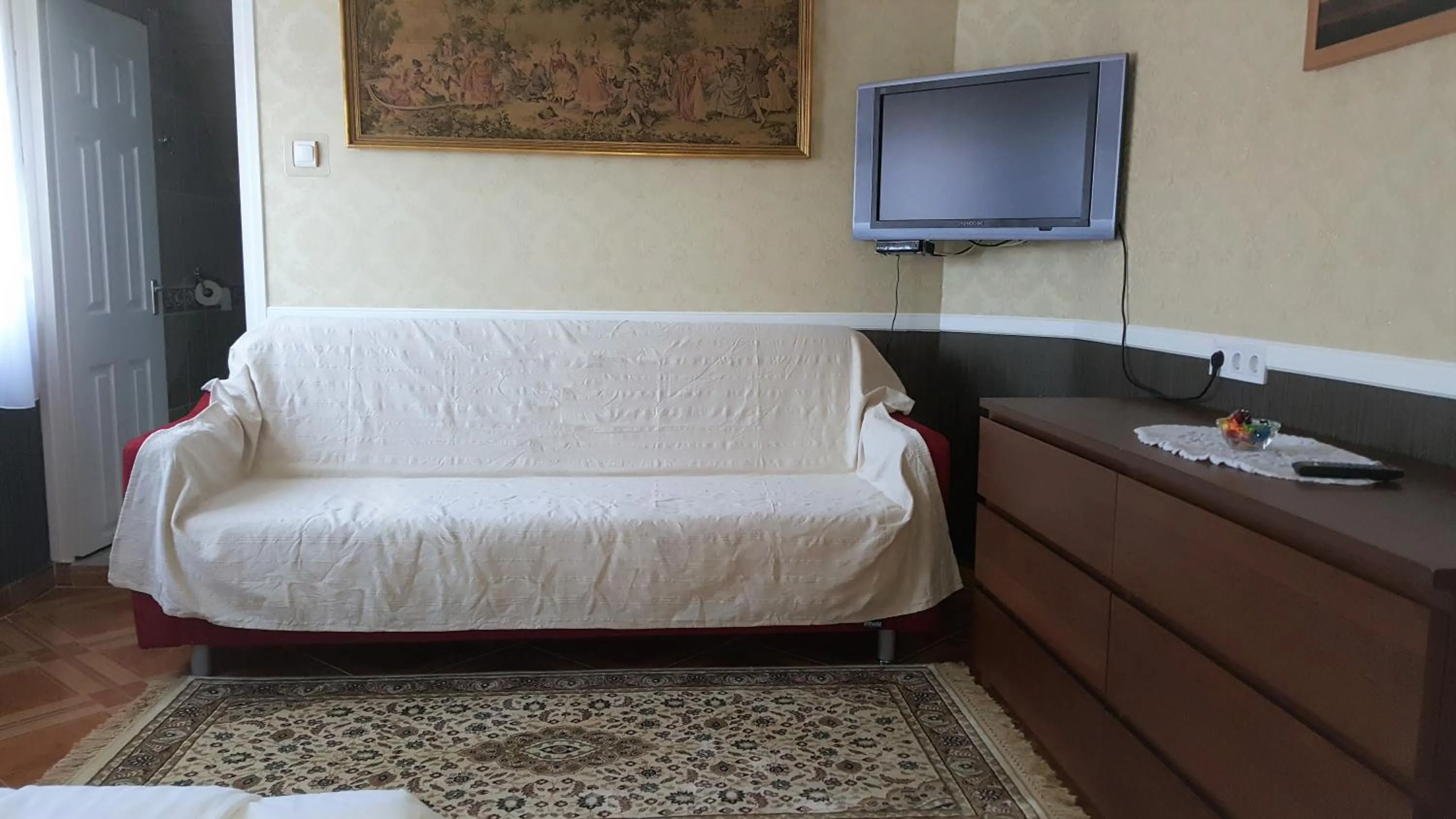 Bedroom, Bed in Kitti Panzió