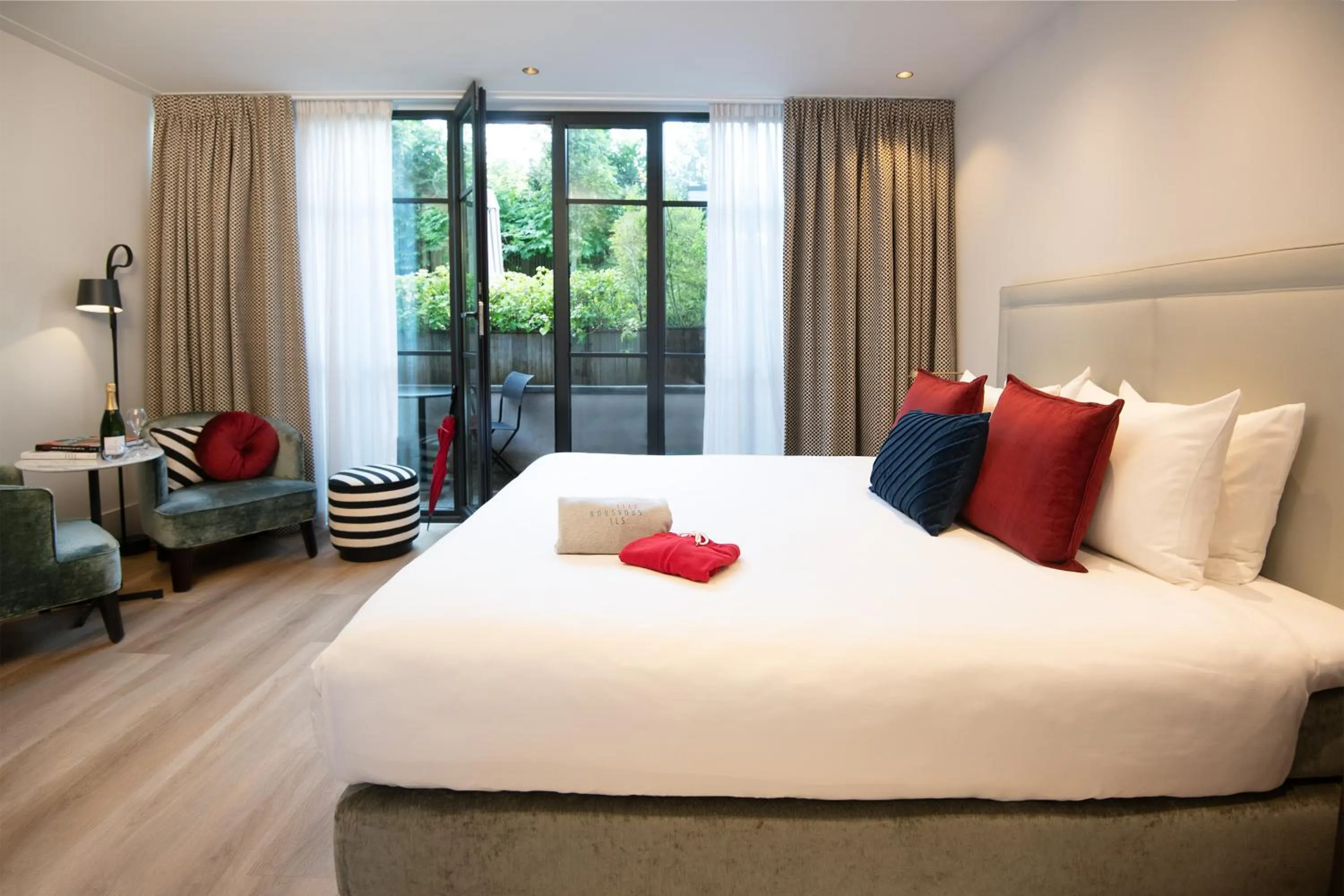 Bed in Maison ELLE Amsterdam