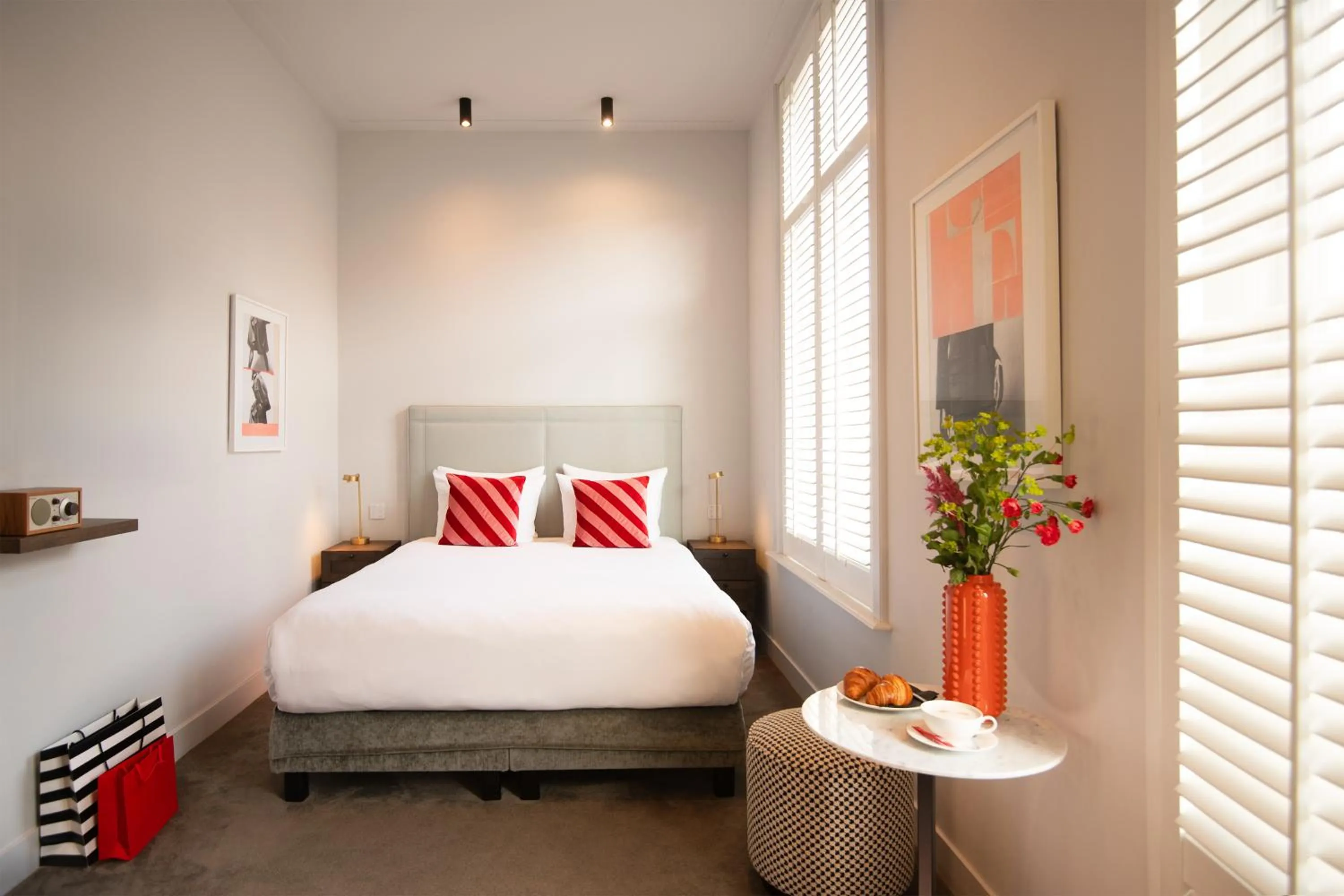 Bedroom, Bed in Maison ELLE Amsterdam