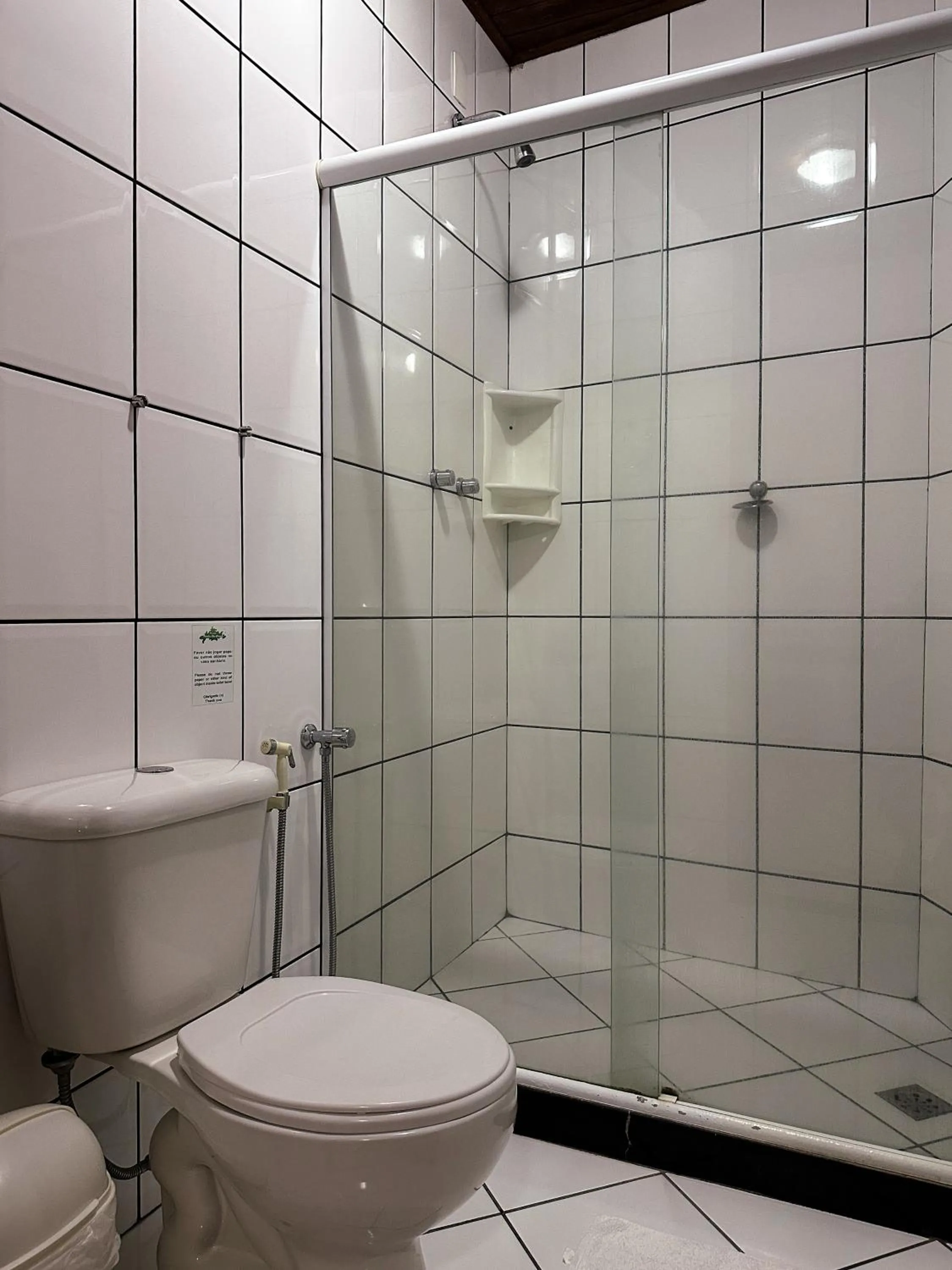 Shower in Pousada Paraíso Ilha Grande