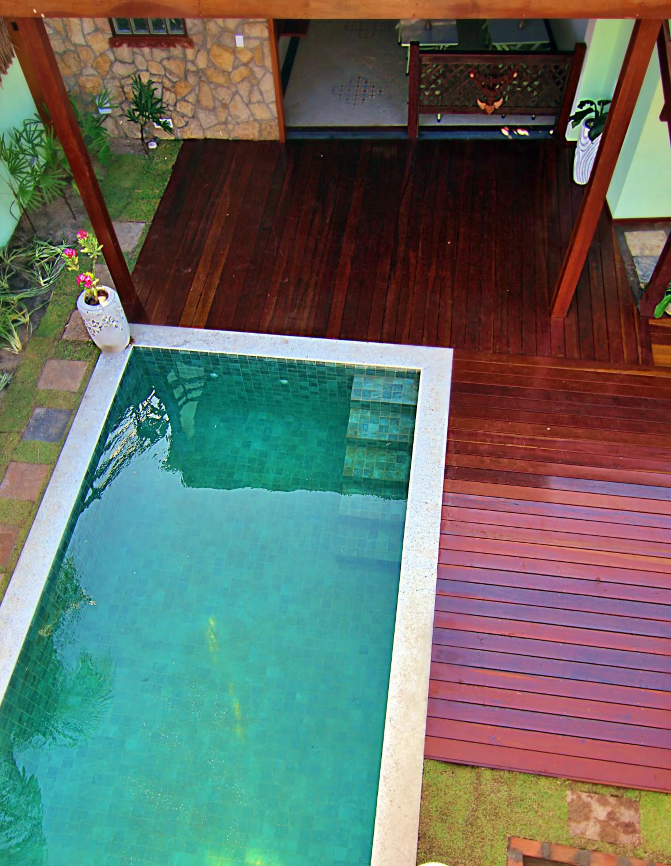 Swimming pool in Pousada Jurará e Vila Jurará