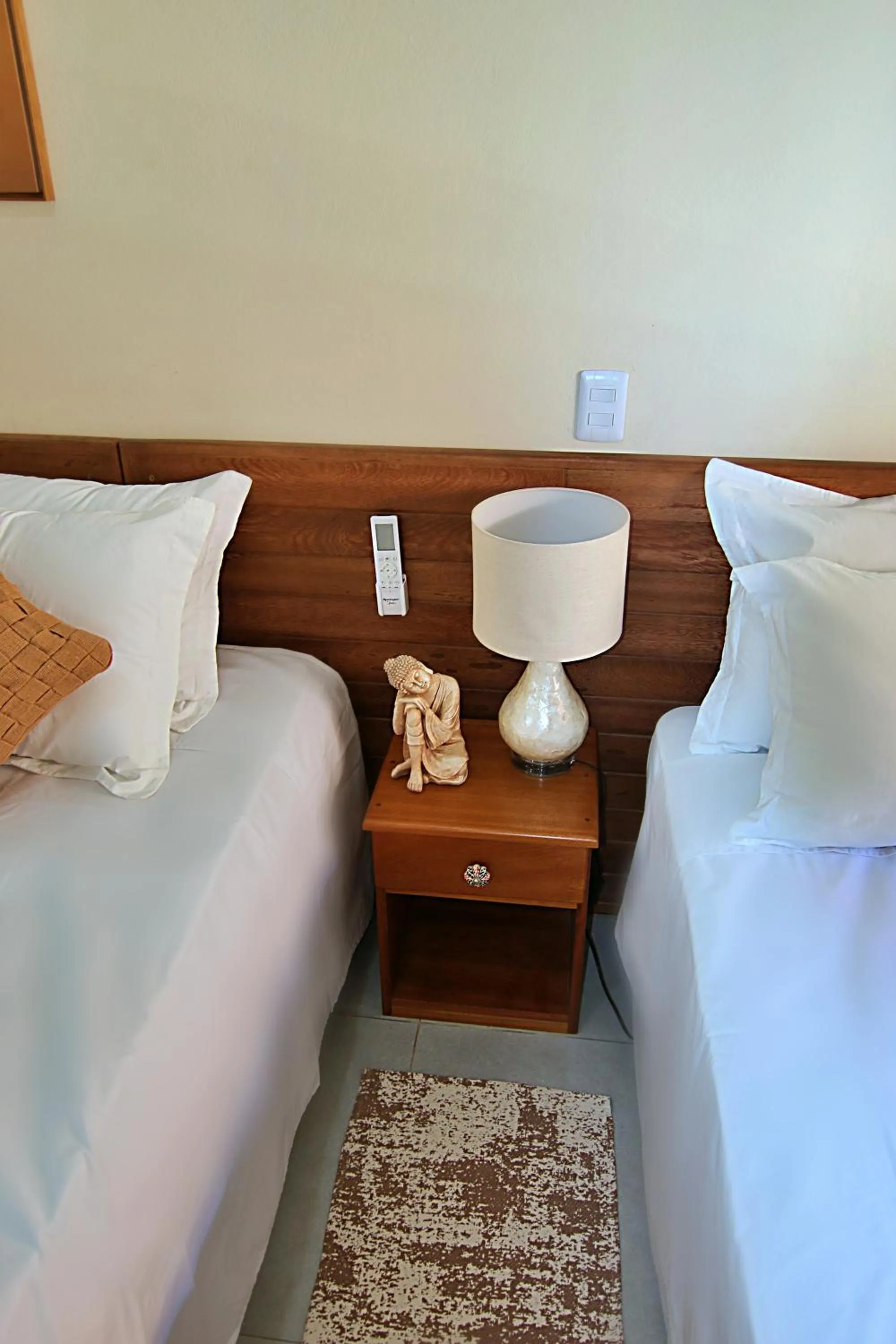 Bed in Pousada Jurará e Vila Jurará