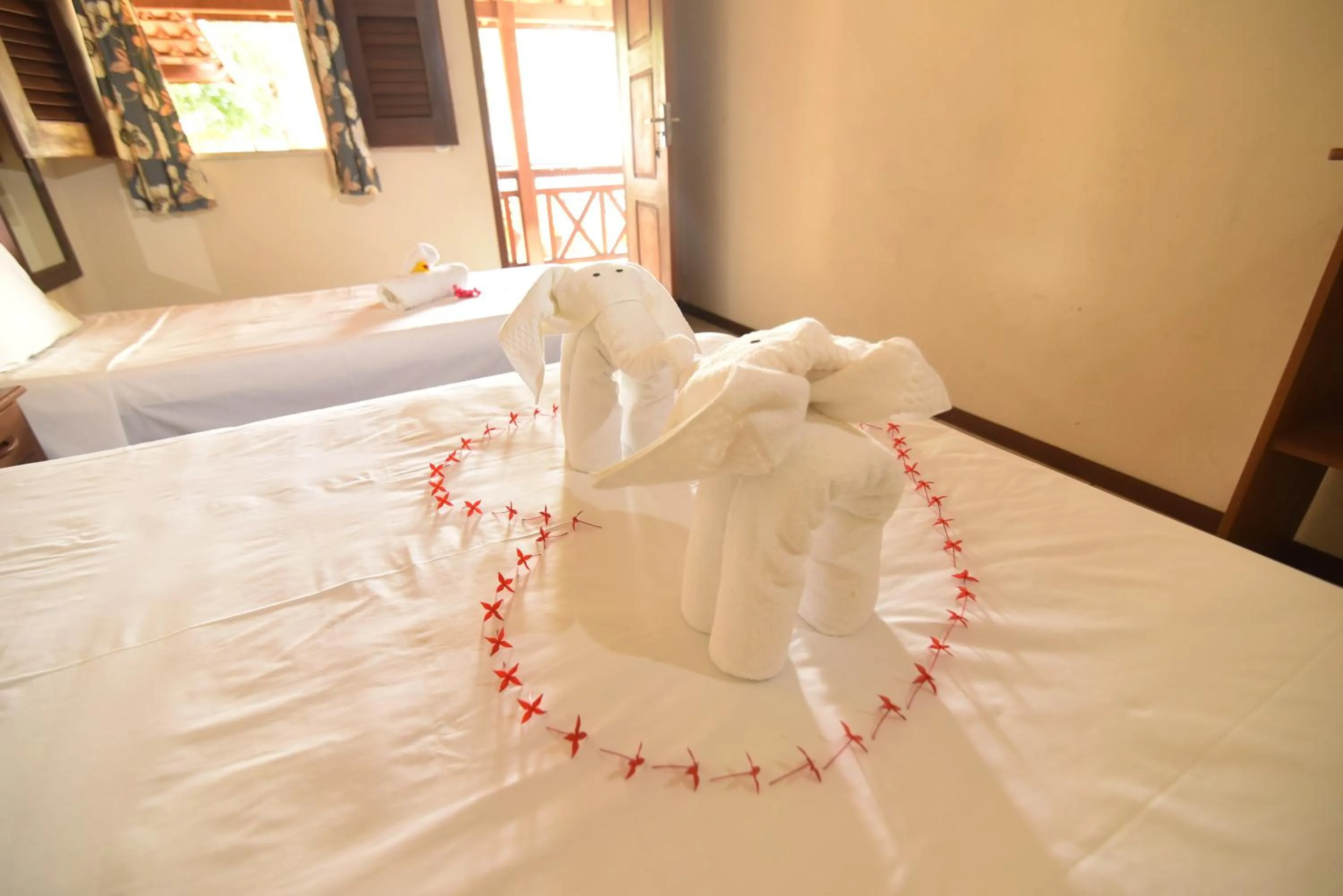 Decorative detail, Bed in Pousada Jurará e Vila Jurará