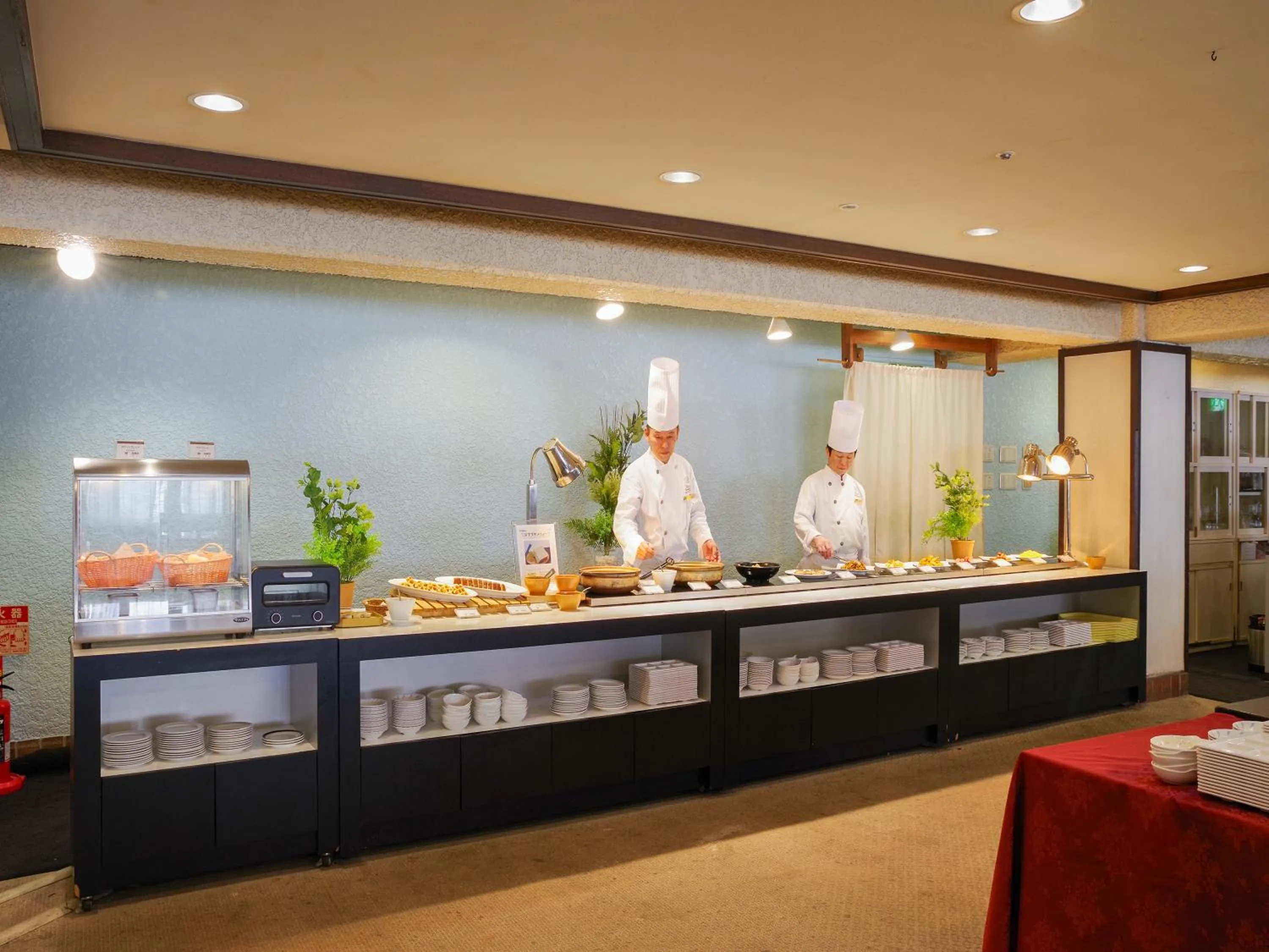 Restaurant/places to eat in Manza Kogen Hotel