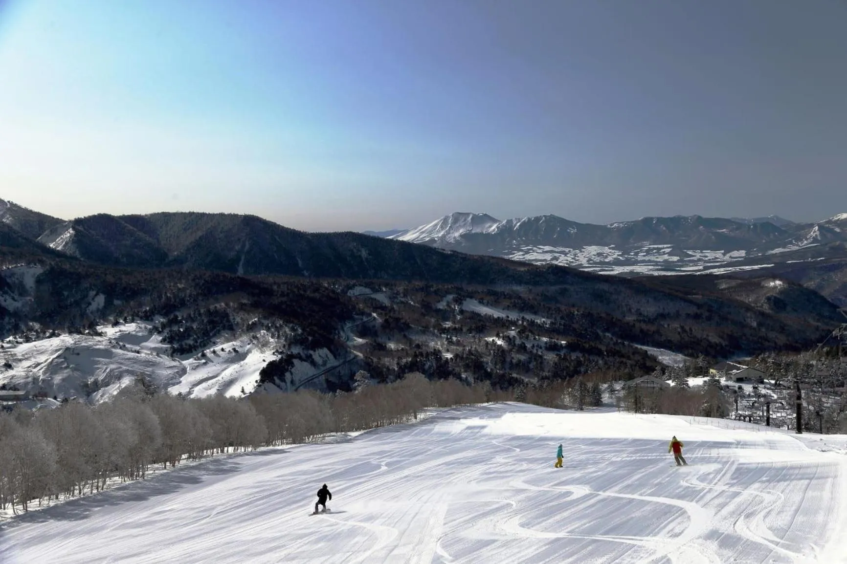 Skiing in Manza Kogen Hotel