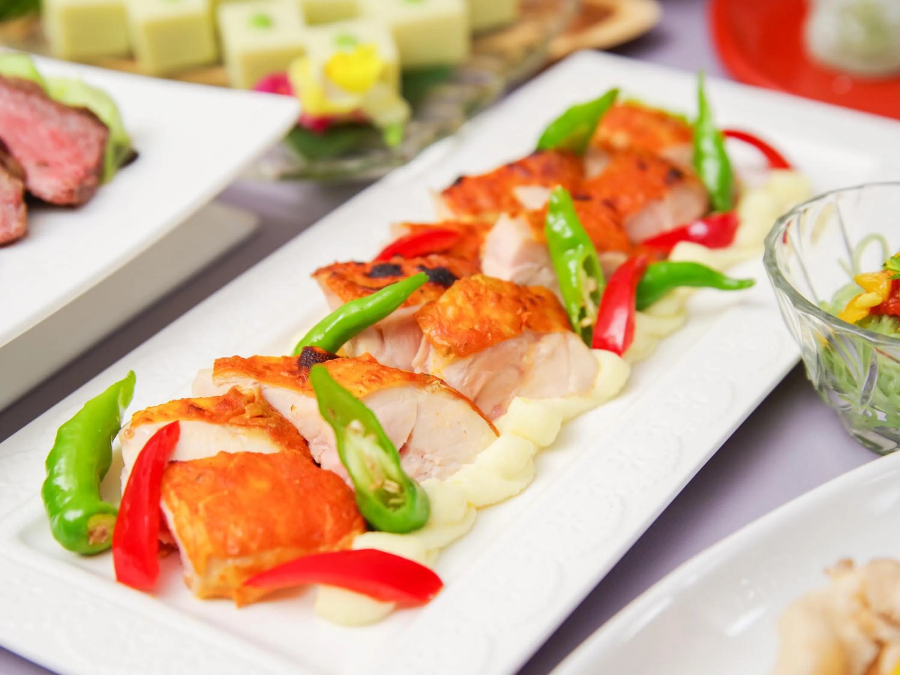 Food in Manza Kogen Hotel