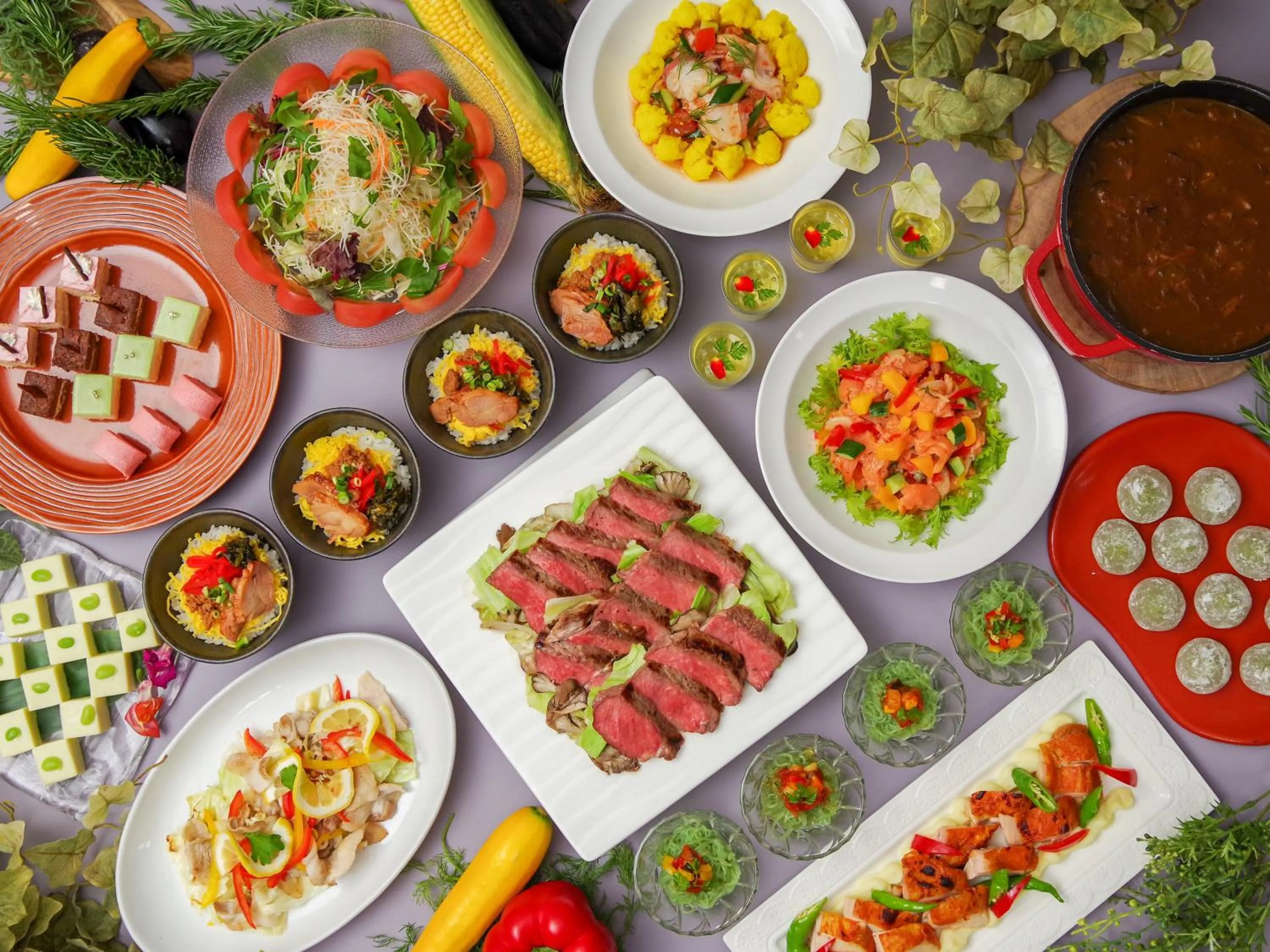 Food in Manza Kogen Hotel