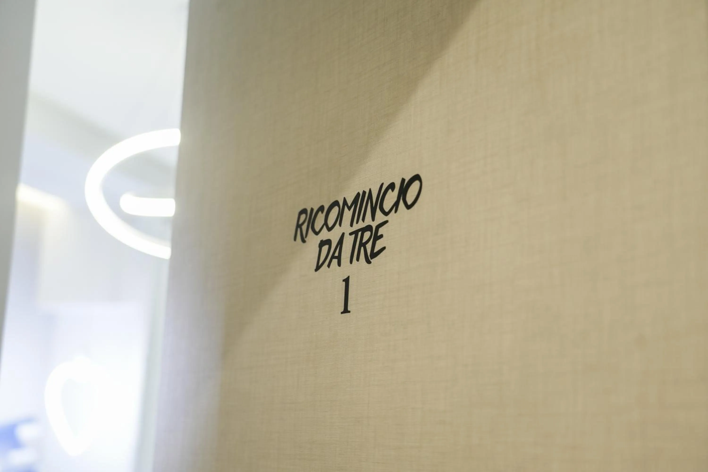 Text overlay in Napolitano Rooms - Central Station