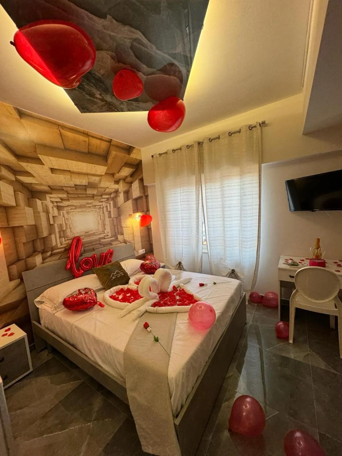 Bed in Napolitano Rooms - Central Station