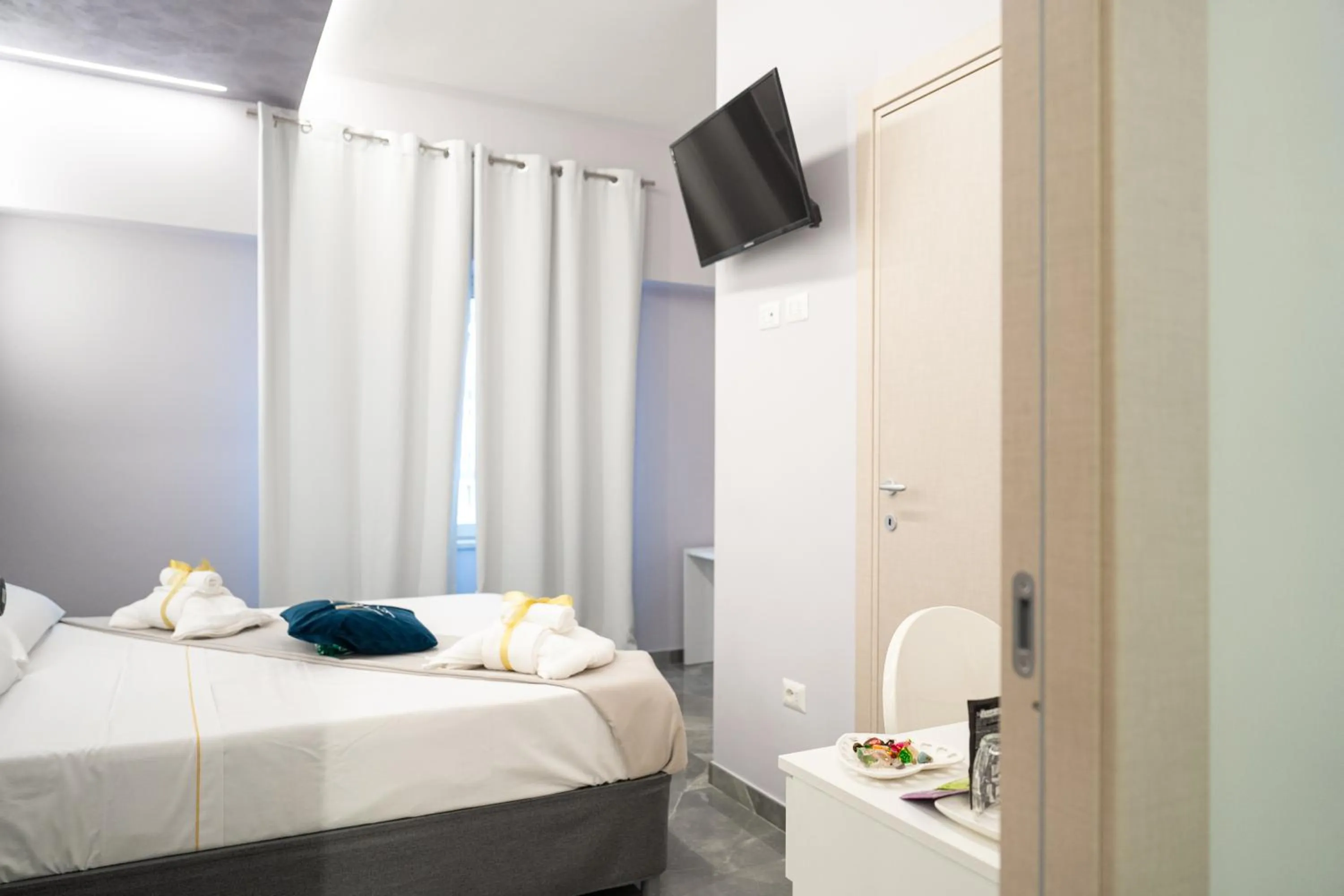 Bed in Napolitano Rooms - Central Station