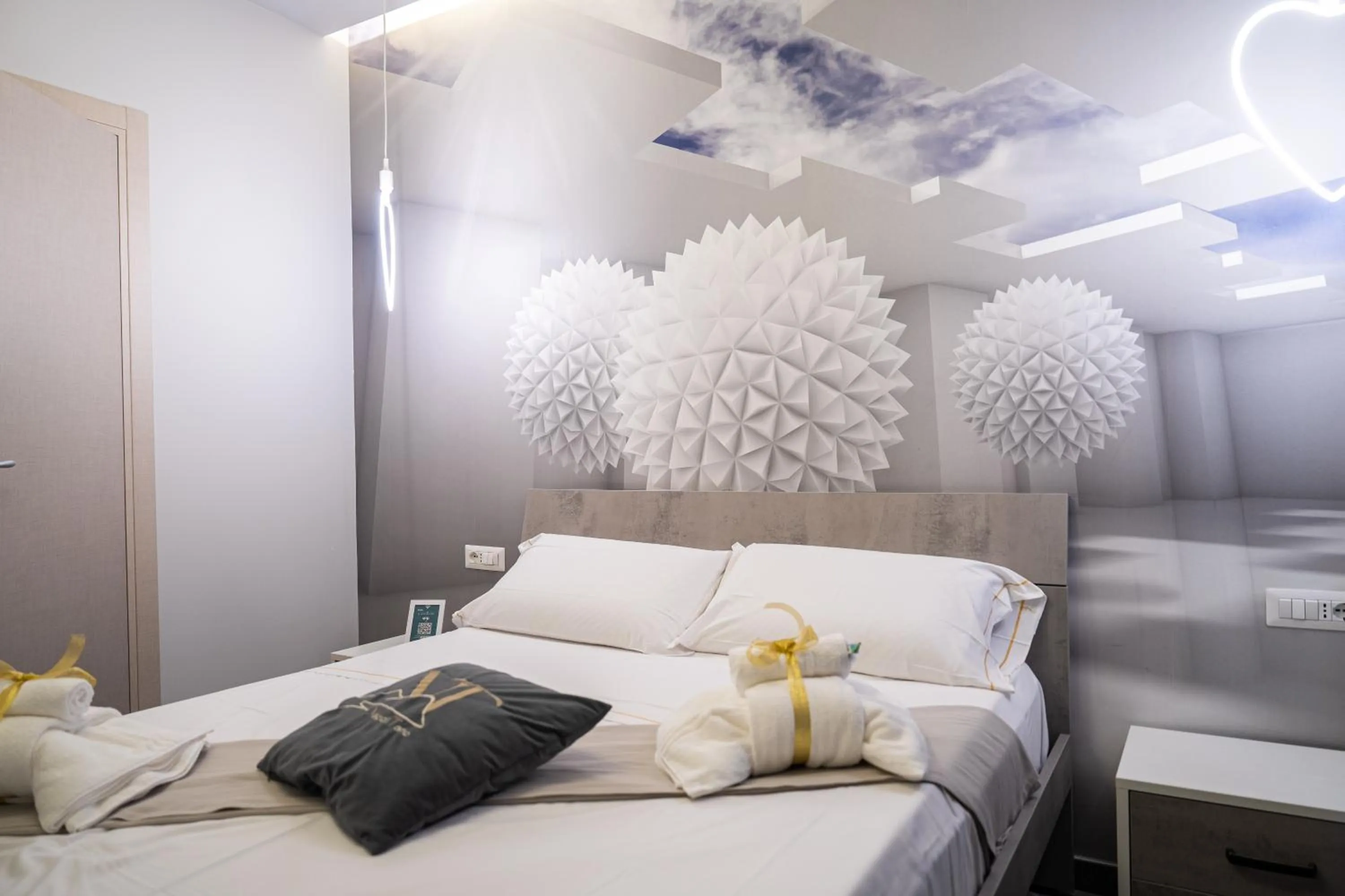 Bed in Napolitano Rooms - Central Station