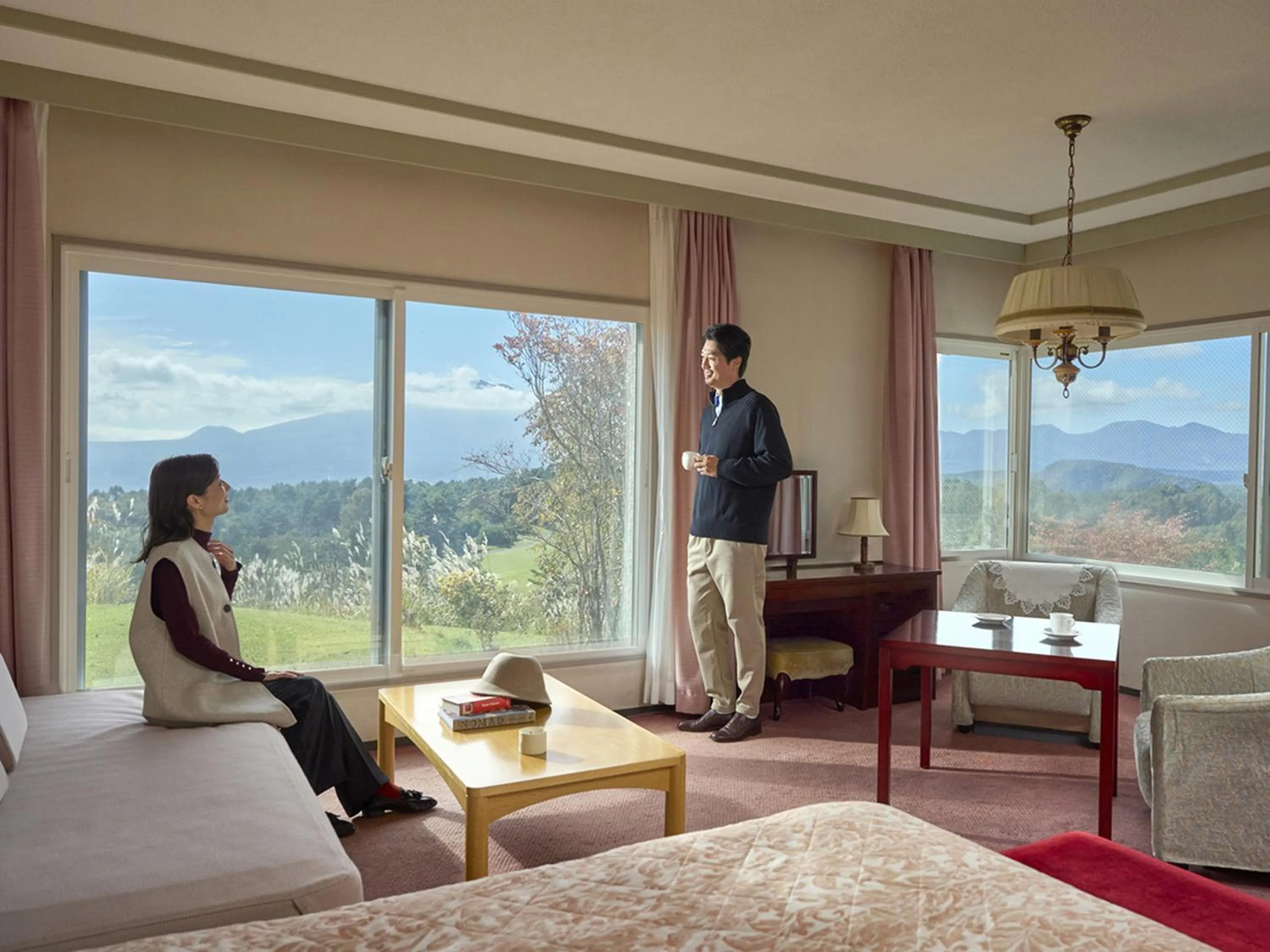 Photo of the whole room, Bed in Tsumagoi Prince Hotel