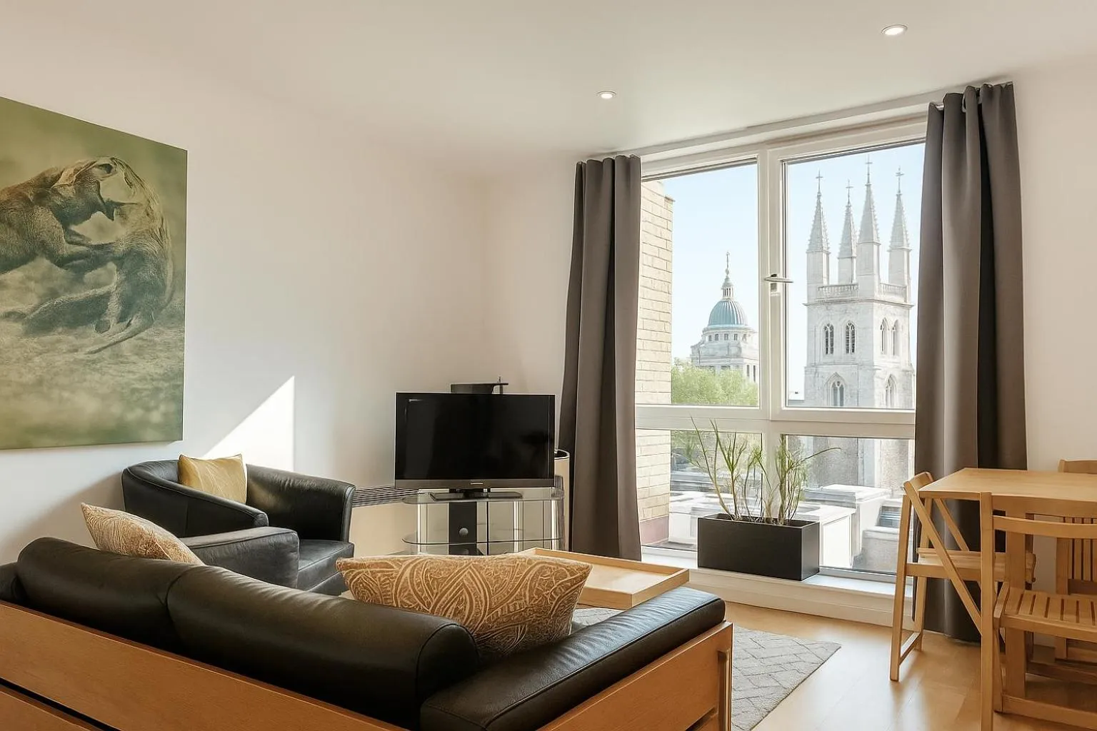 Living room in Still Life St Paul's Executive