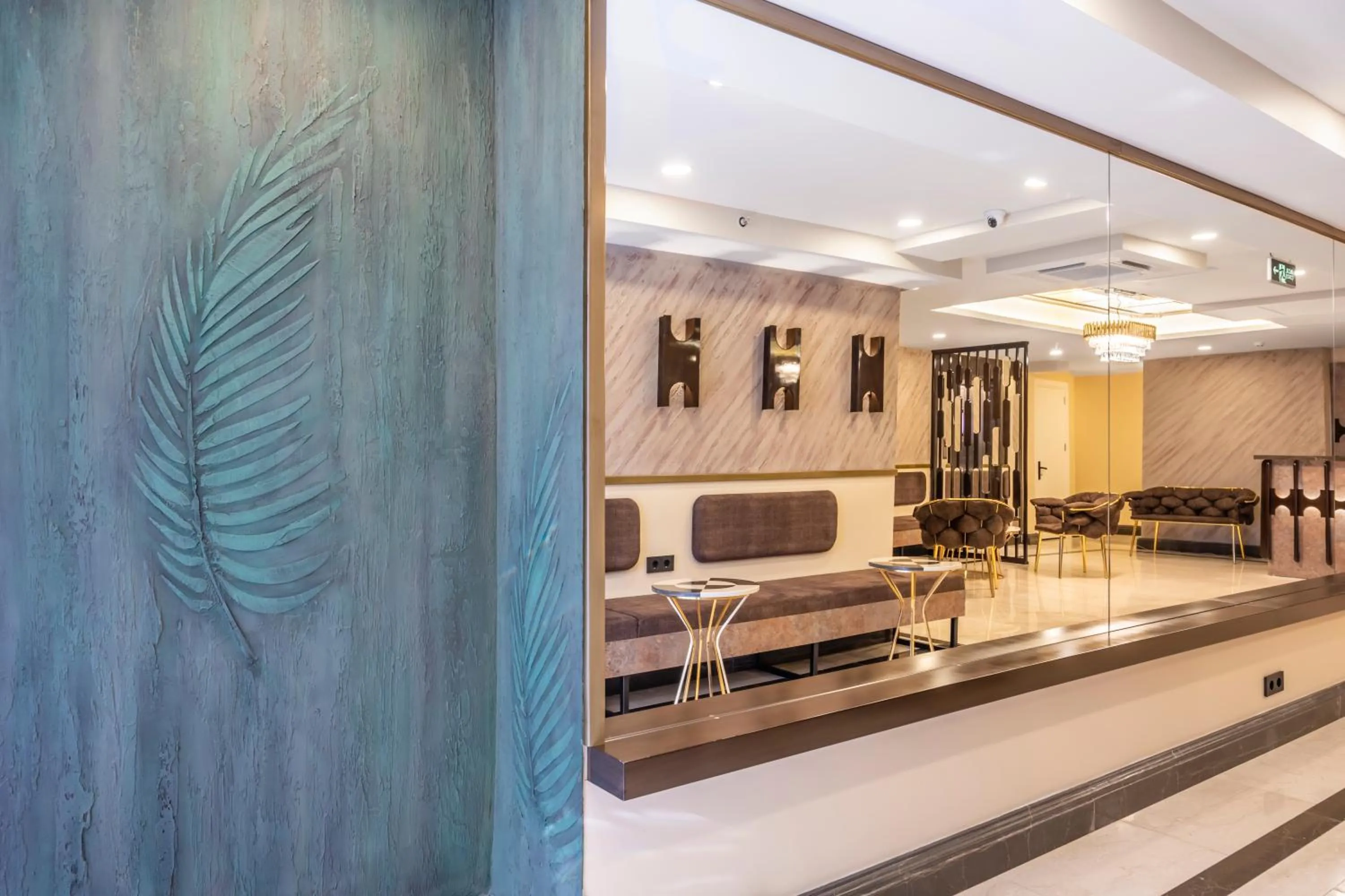 Seating area in Emin Palace