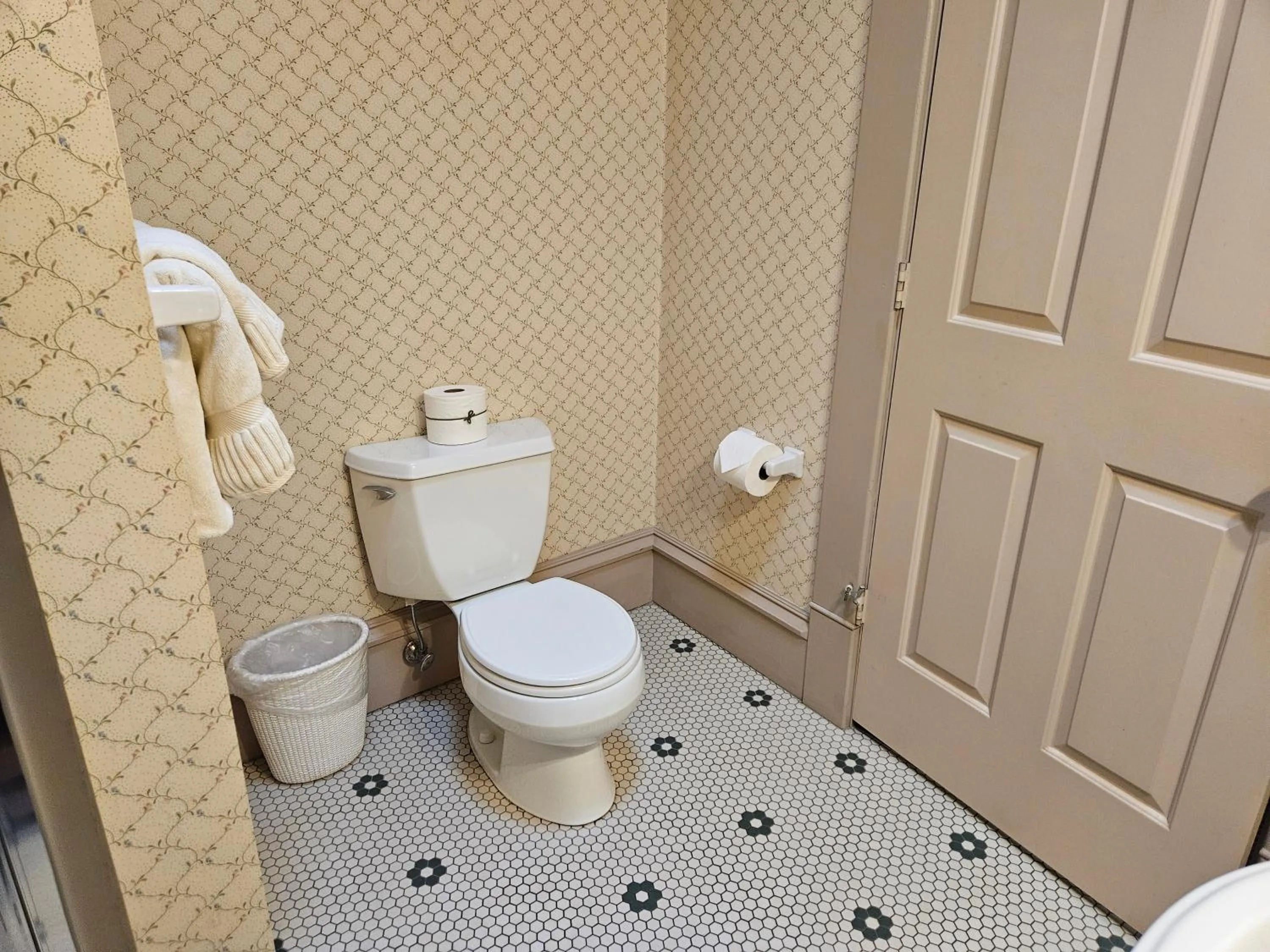 Toilet in Hotel Planter