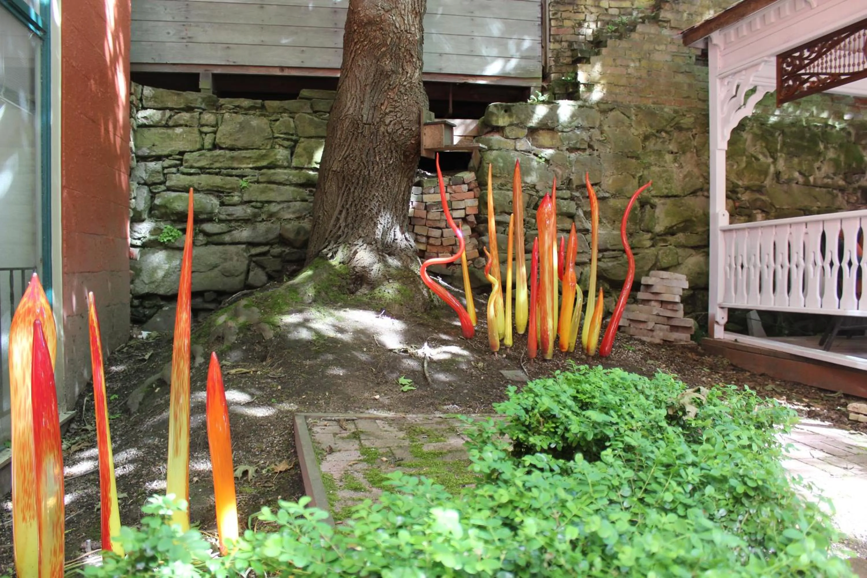 Patio in Hotel Planter