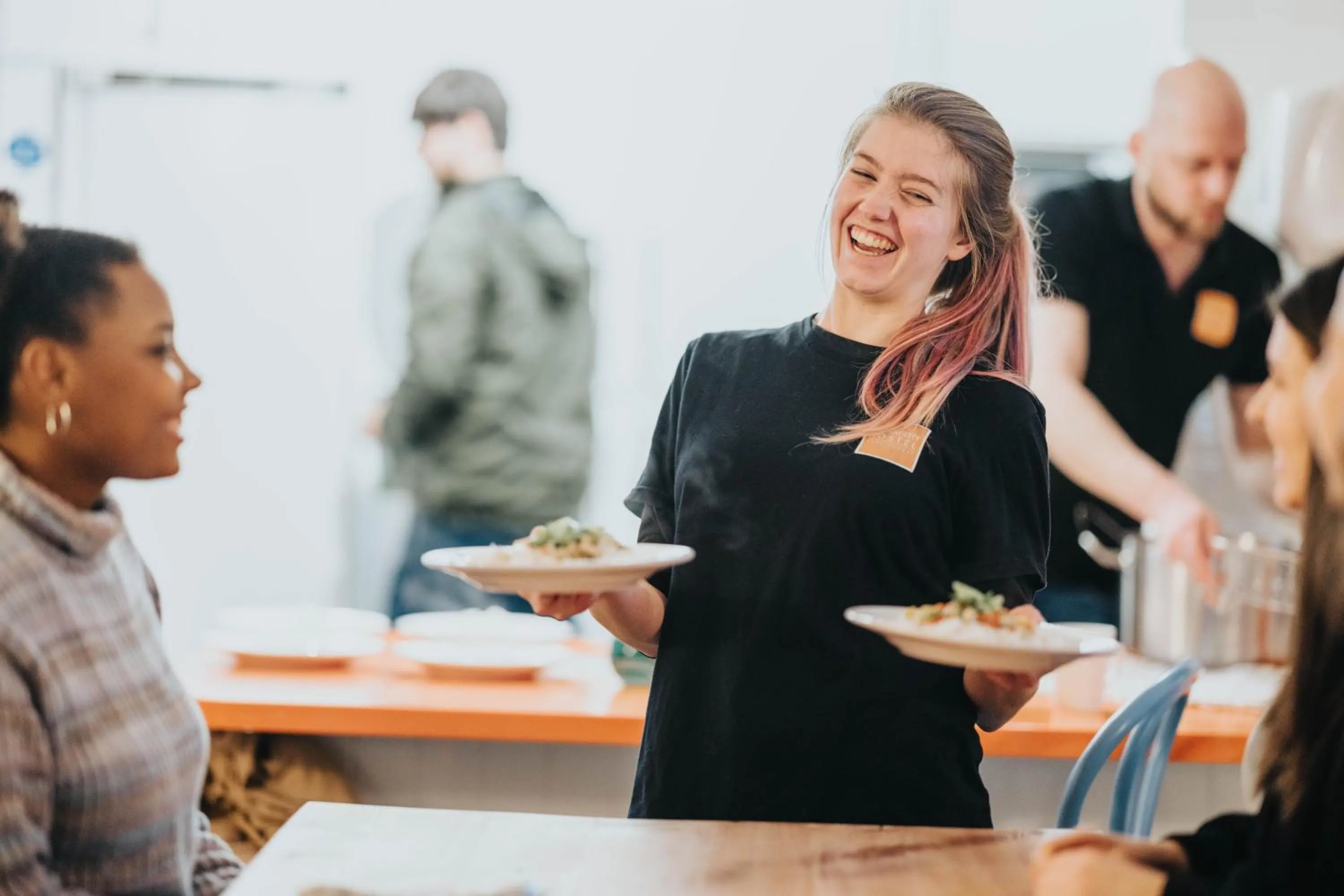 Communal kitchen in Galway City Hostel - Solo Traveller Hostel
