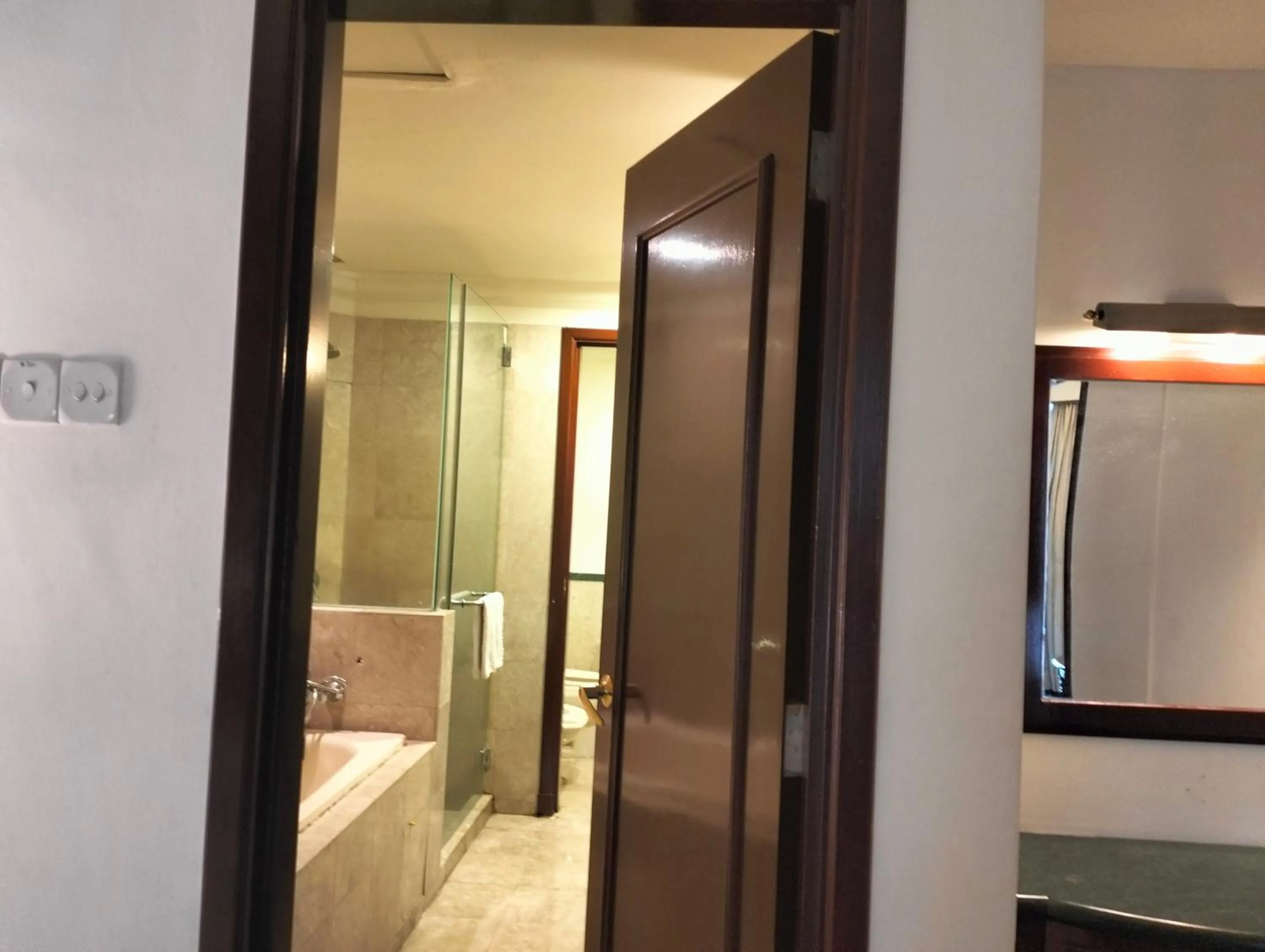 Shower in Luxy Service Apartment at Times Square KL