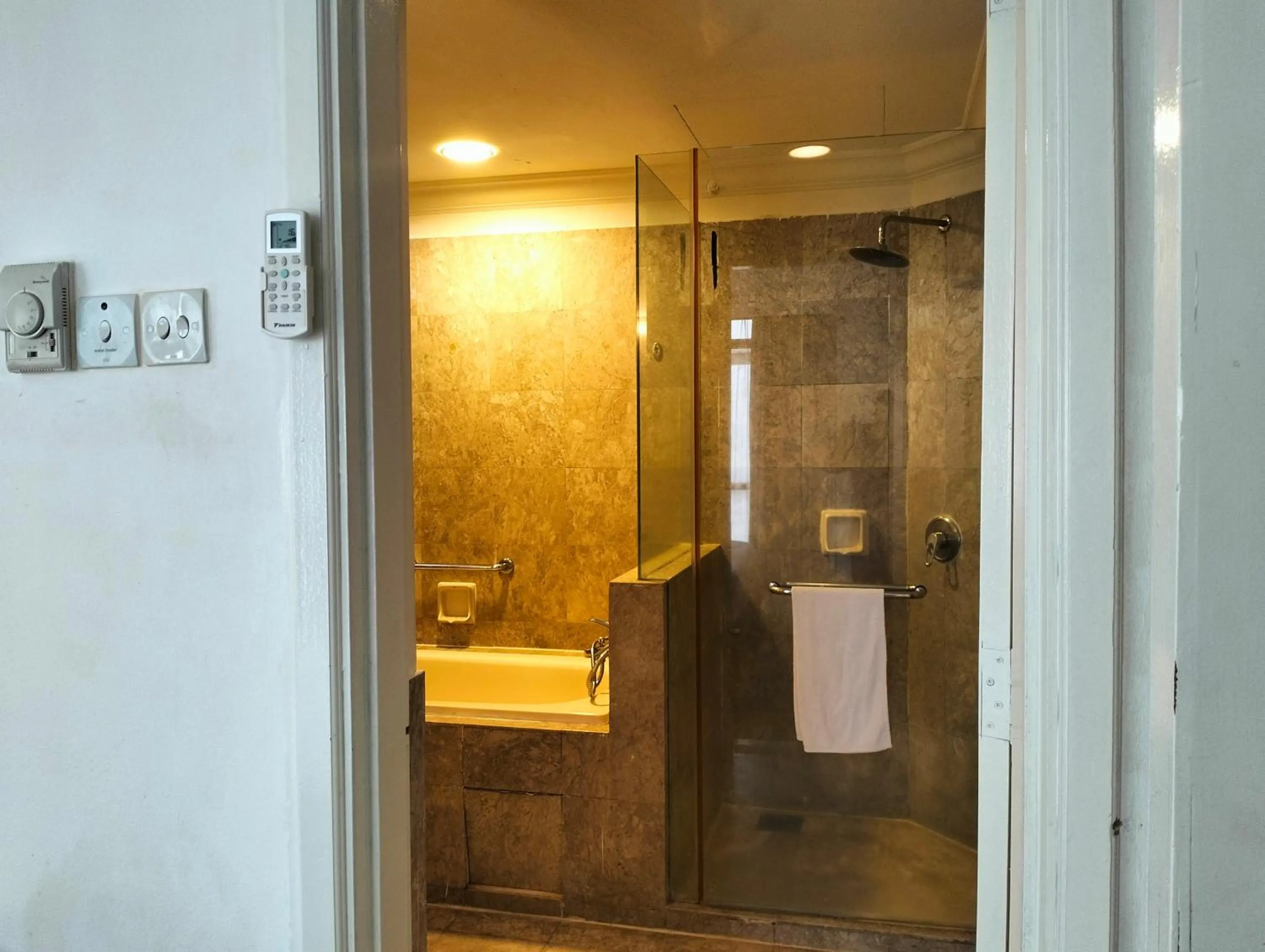 Shower in Luxy Service Apartment at Times Square KL
