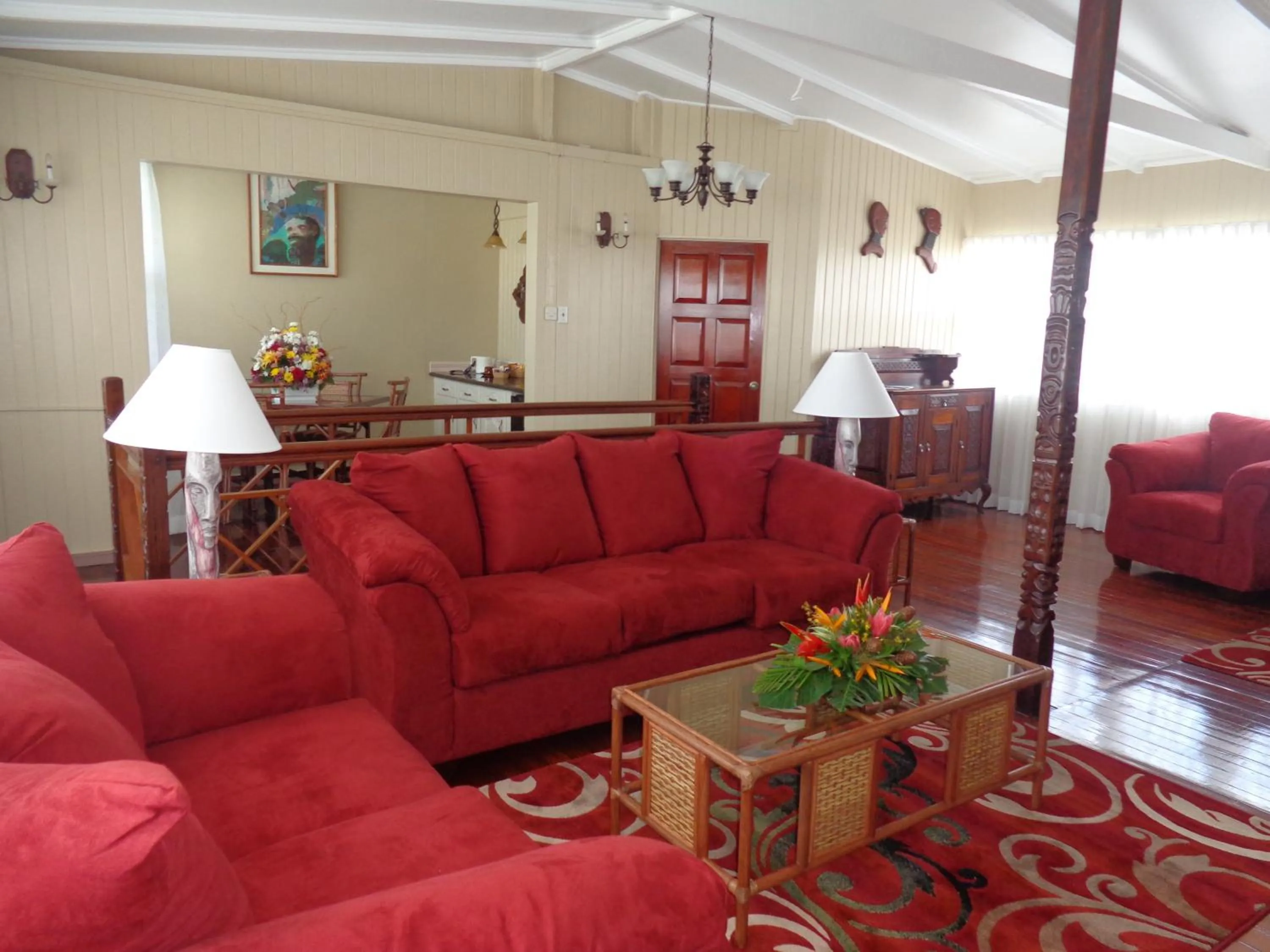 Living room in Cara Lodge Hotel