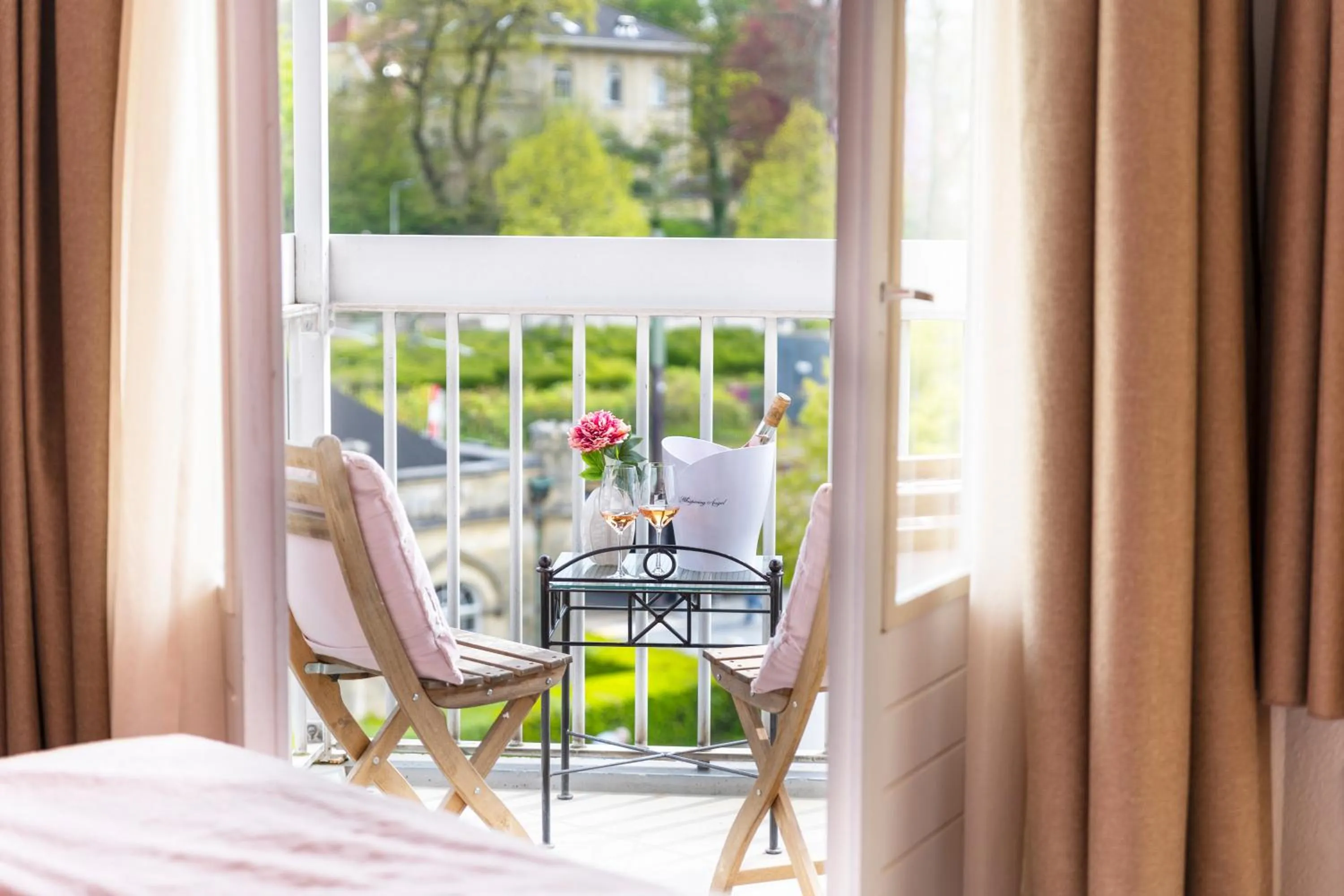 Balcony/Terrace in Dormio Wijnhotel Valkenburg