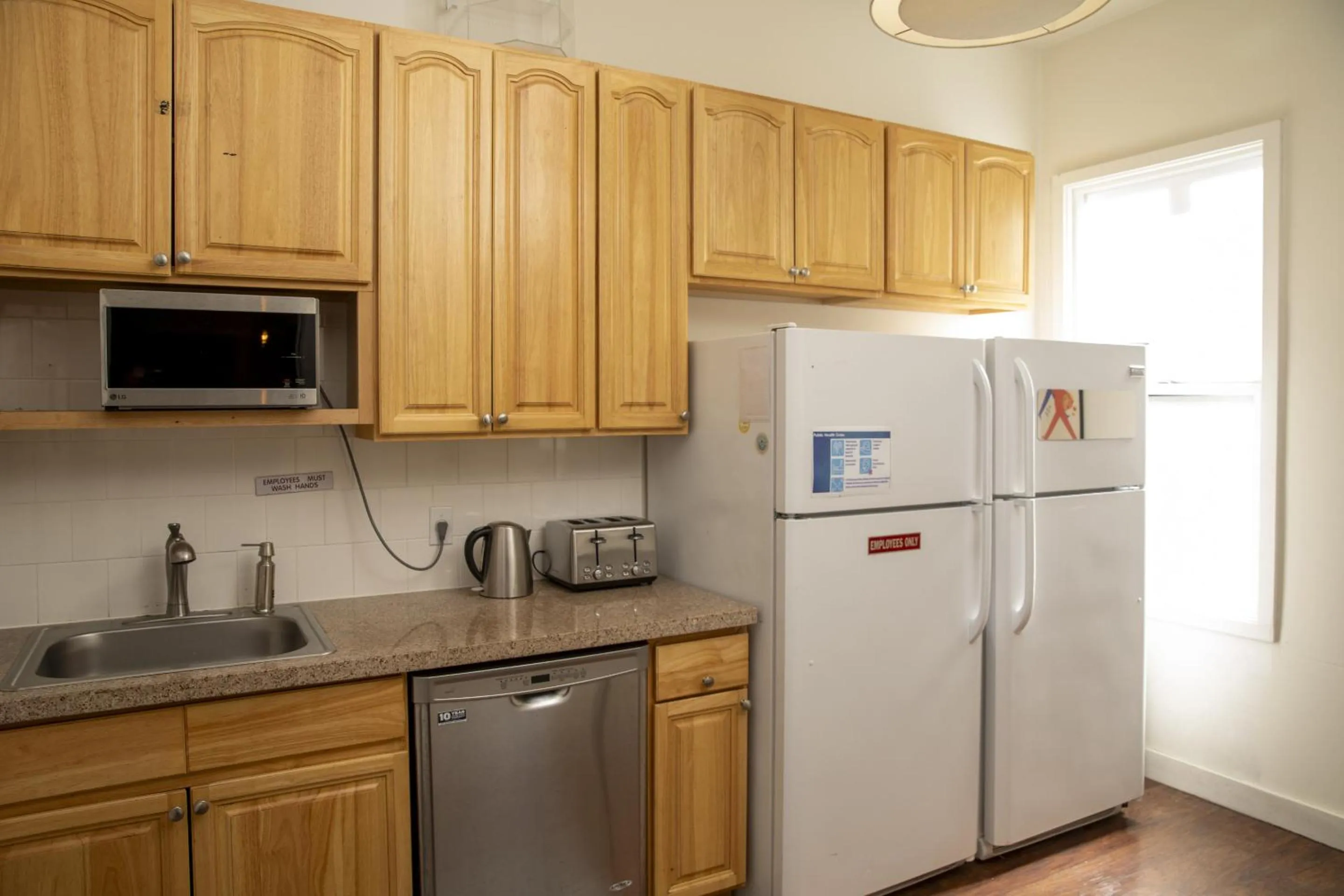 Kitchen or kitchenette in 1906 Mission