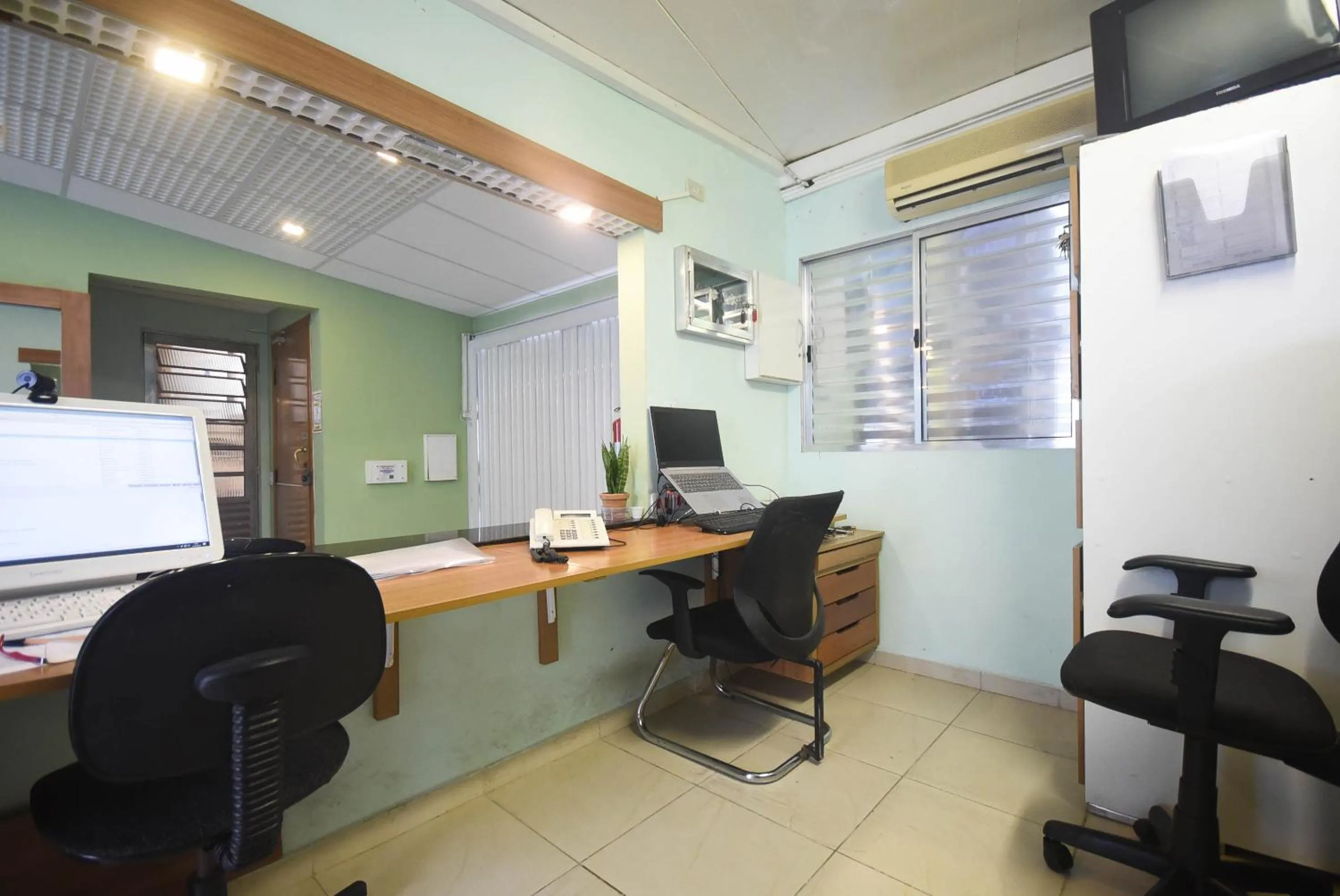 Lobby or reception in Flat Econômico Butantã