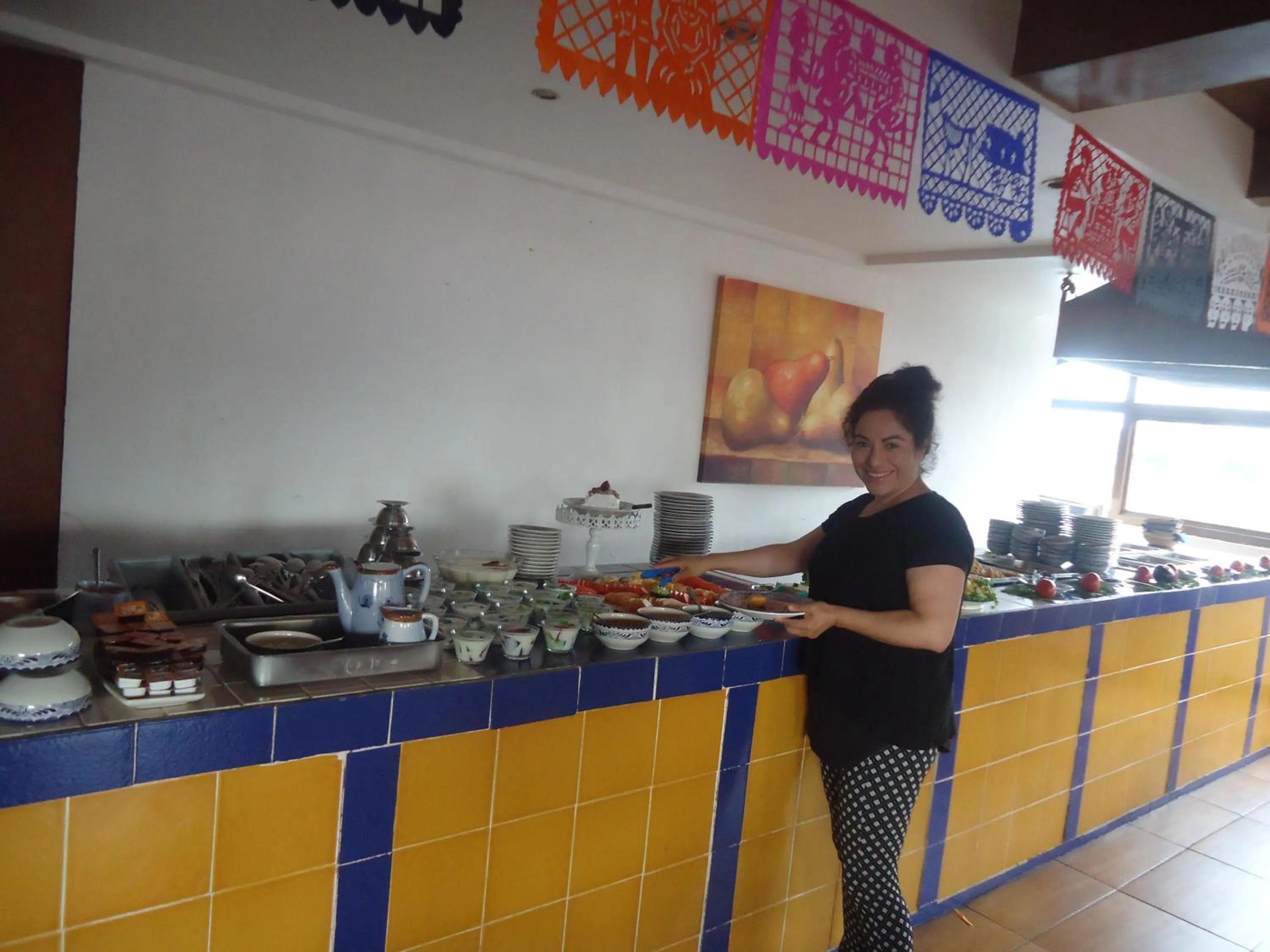 Food close-up in Hotel Villa de Cortez