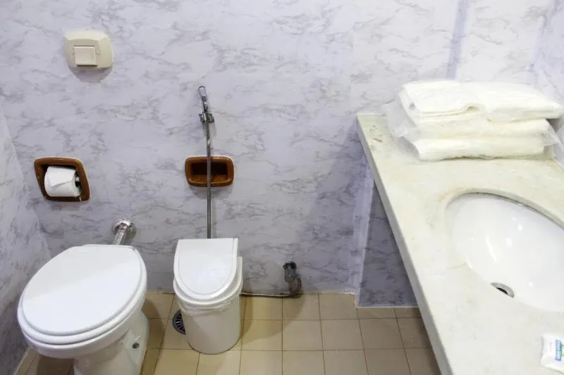 Bathroom in Days inn by Wyndham Uberlândia