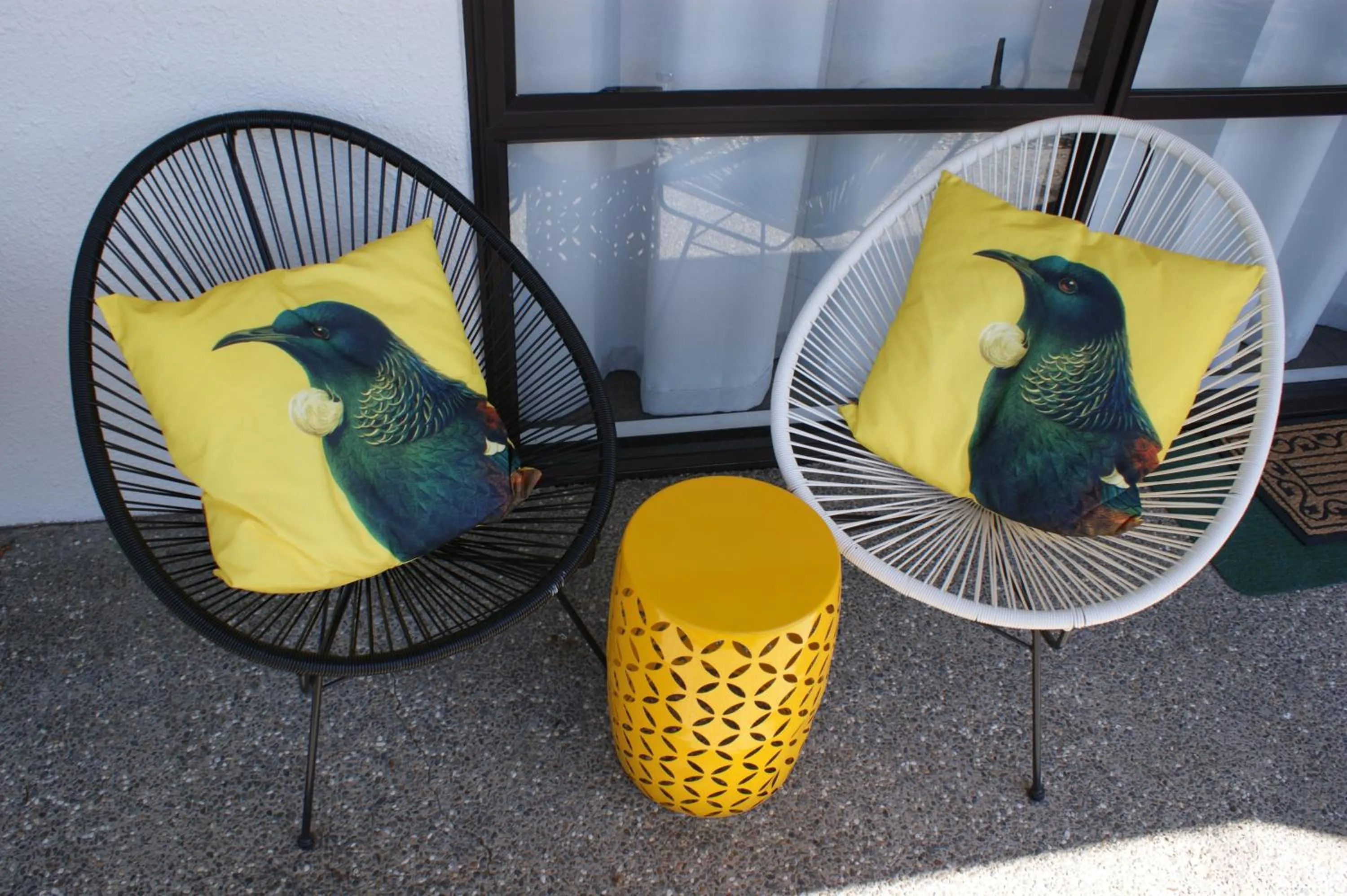 Patio in 73 Milton Accommodation